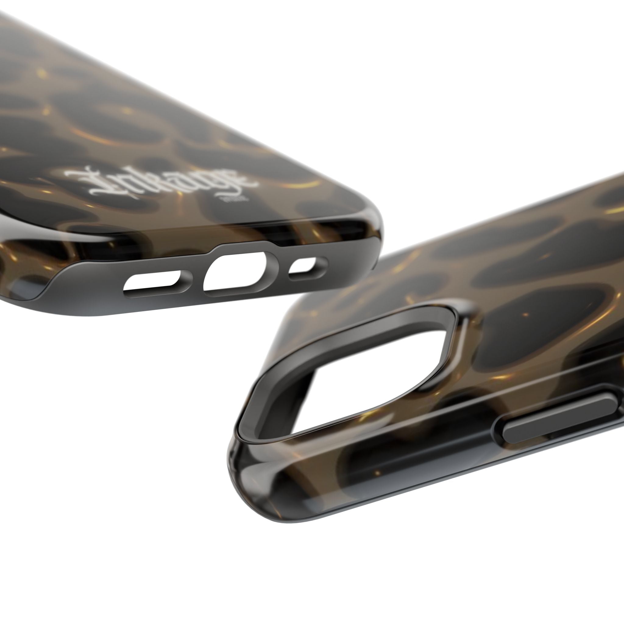 Leopard Print Magnetic Phone Cases (Minimal)