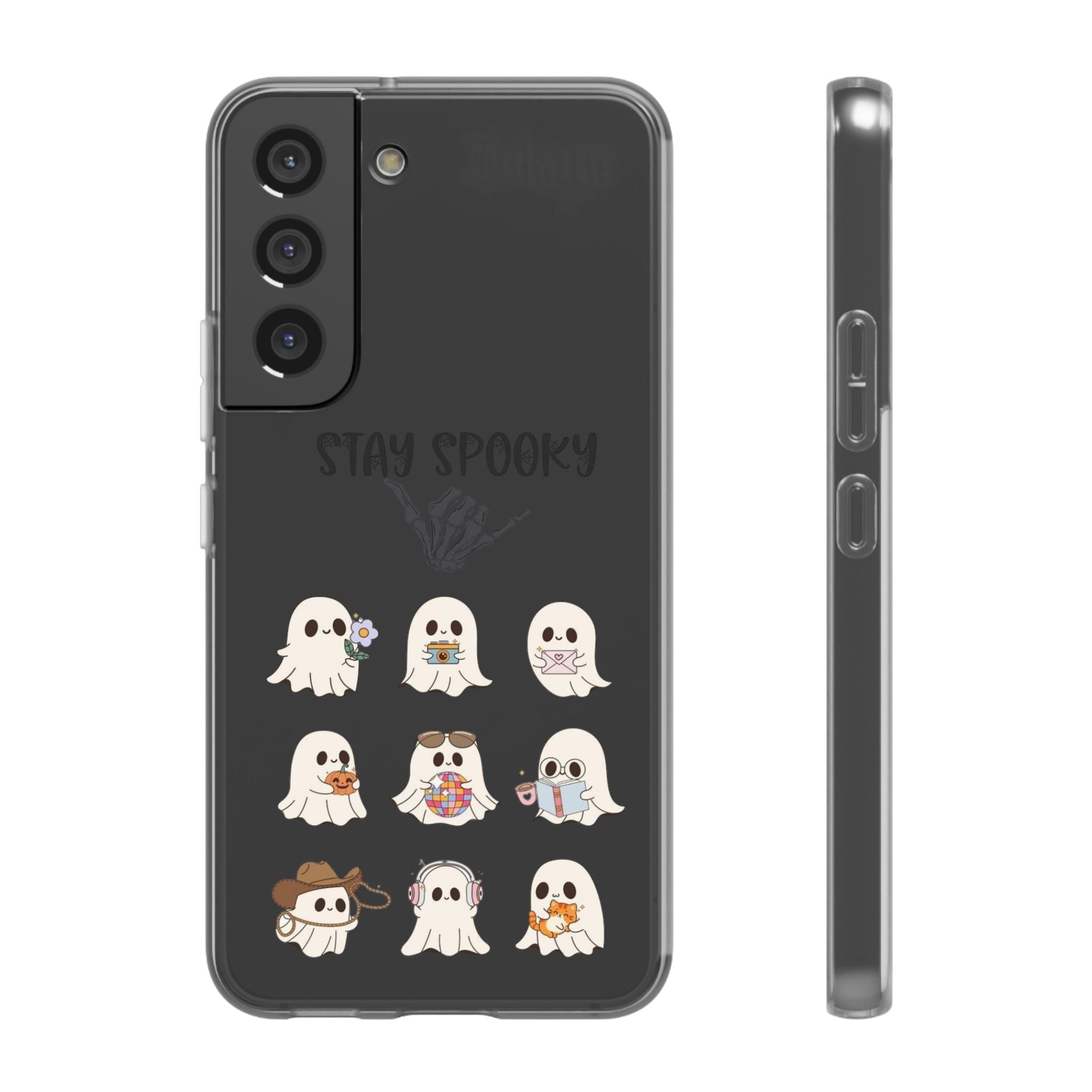 Stay Spooky Clear Phone Cases (Season)