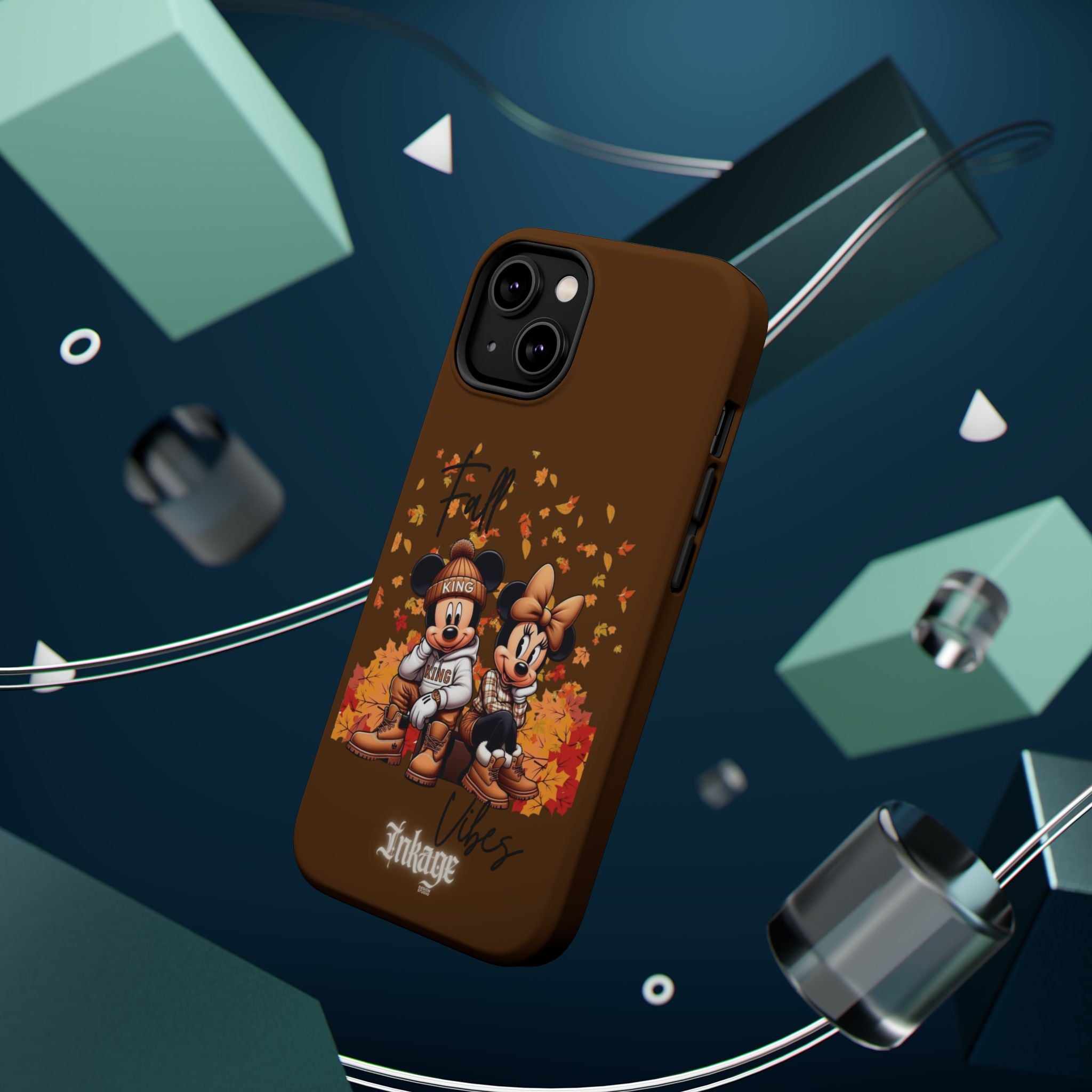Mickey & Minnie Fall Vibes Magnetic iPhone Cases (Animation)