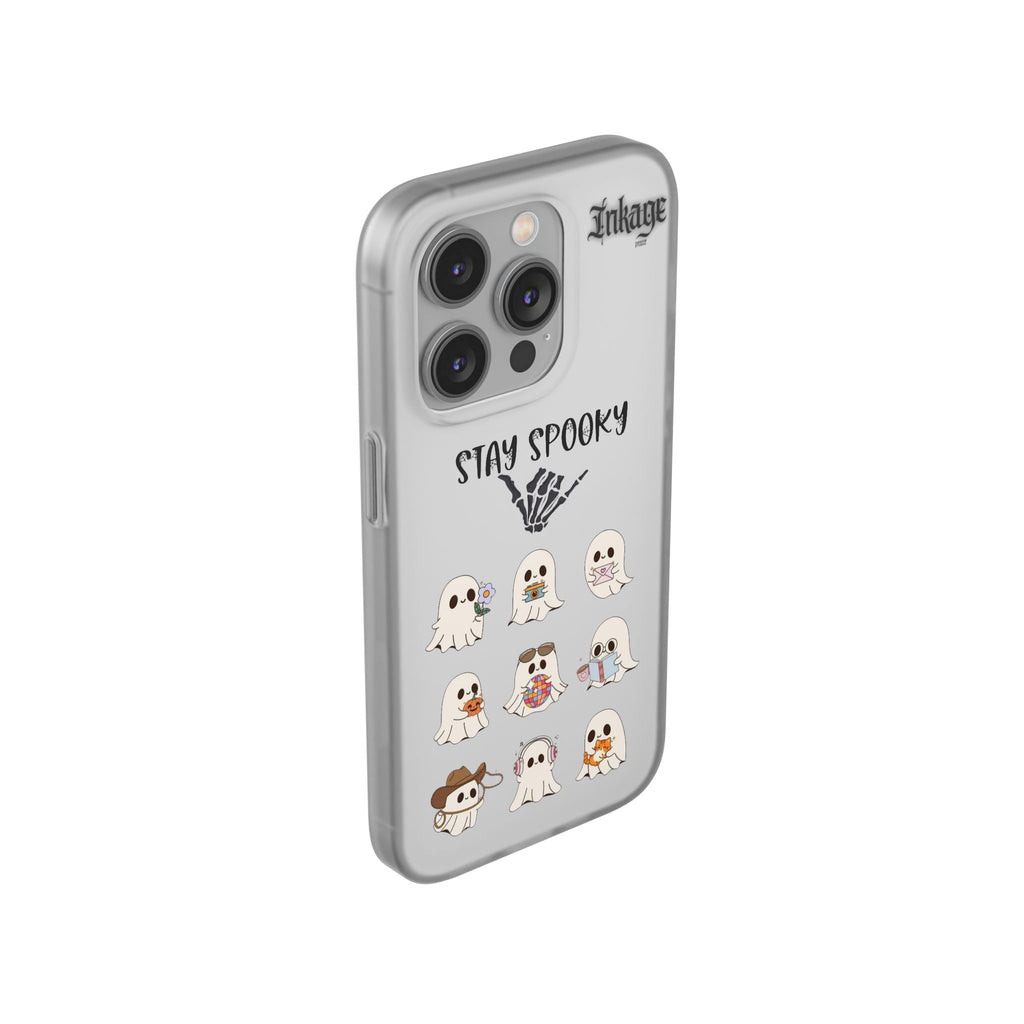 Stay Spooky Clear Phone Cases (Season)
