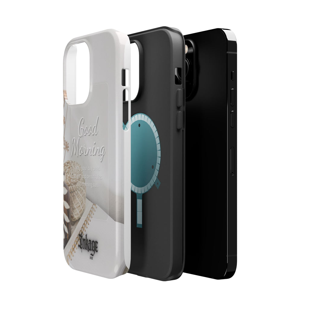 "Good Morning" Magnetic Phone Cases (Quote)