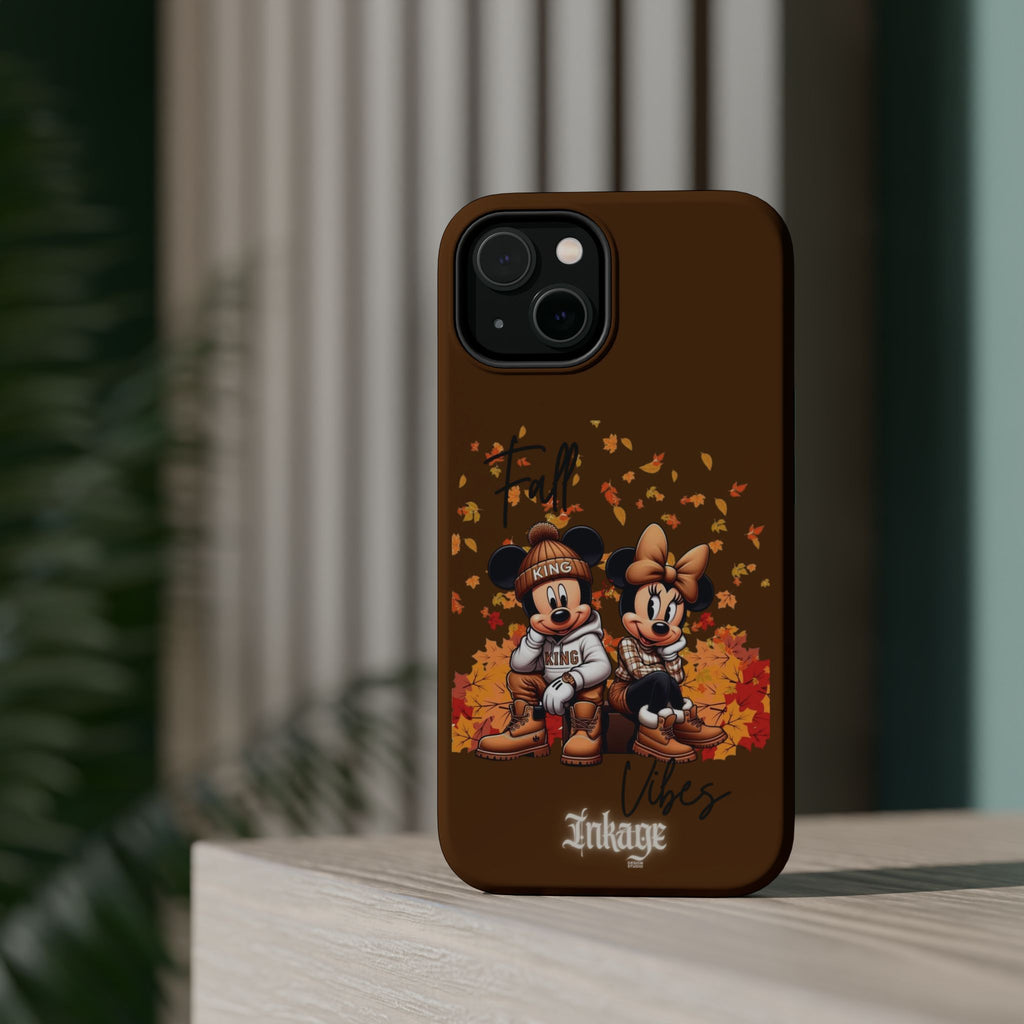 Mickey & Minnie Fall Vibes Magnetic iPhone Cases (Animation)