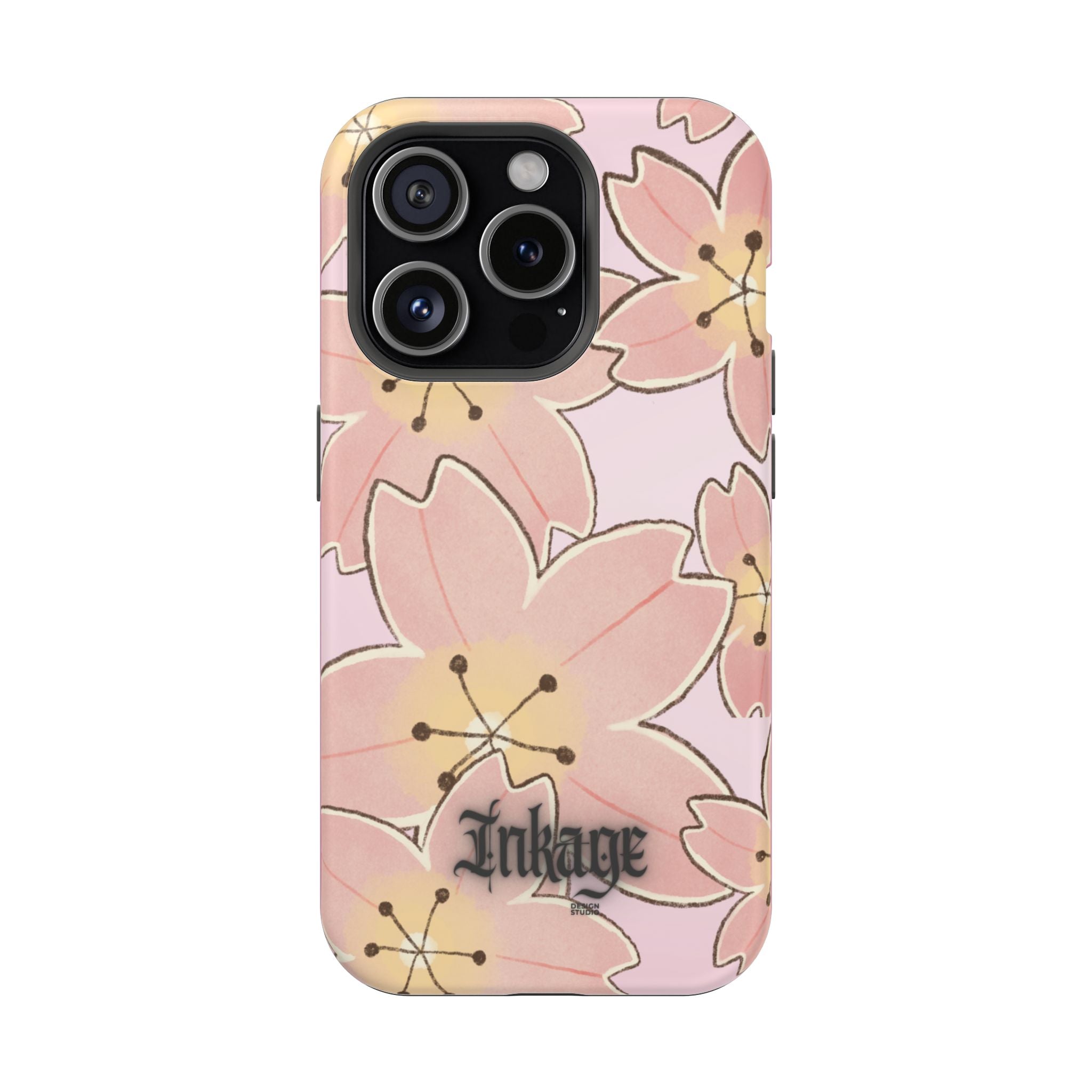 Charming Floral Magnetic Phone Cases (Minimal)