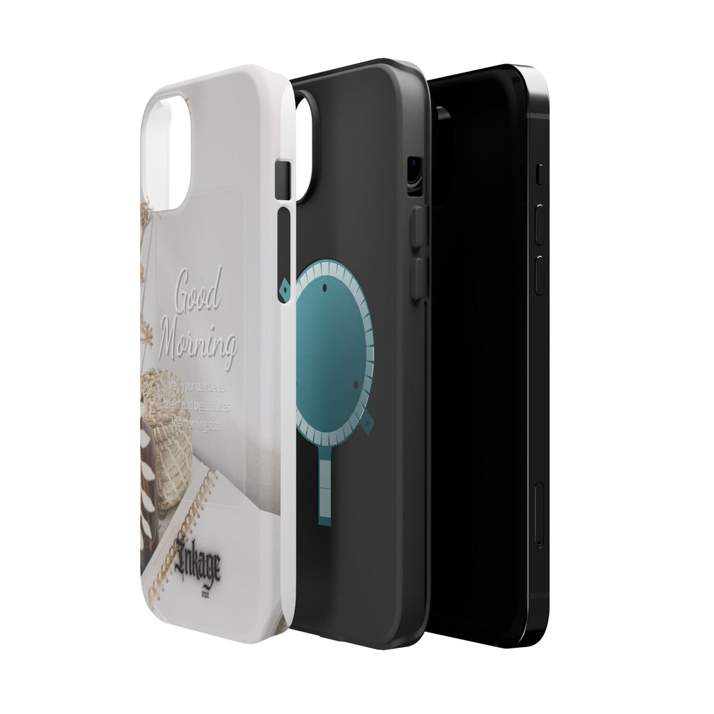 "Good Morning" Magnetic Phone Cases (Quote)