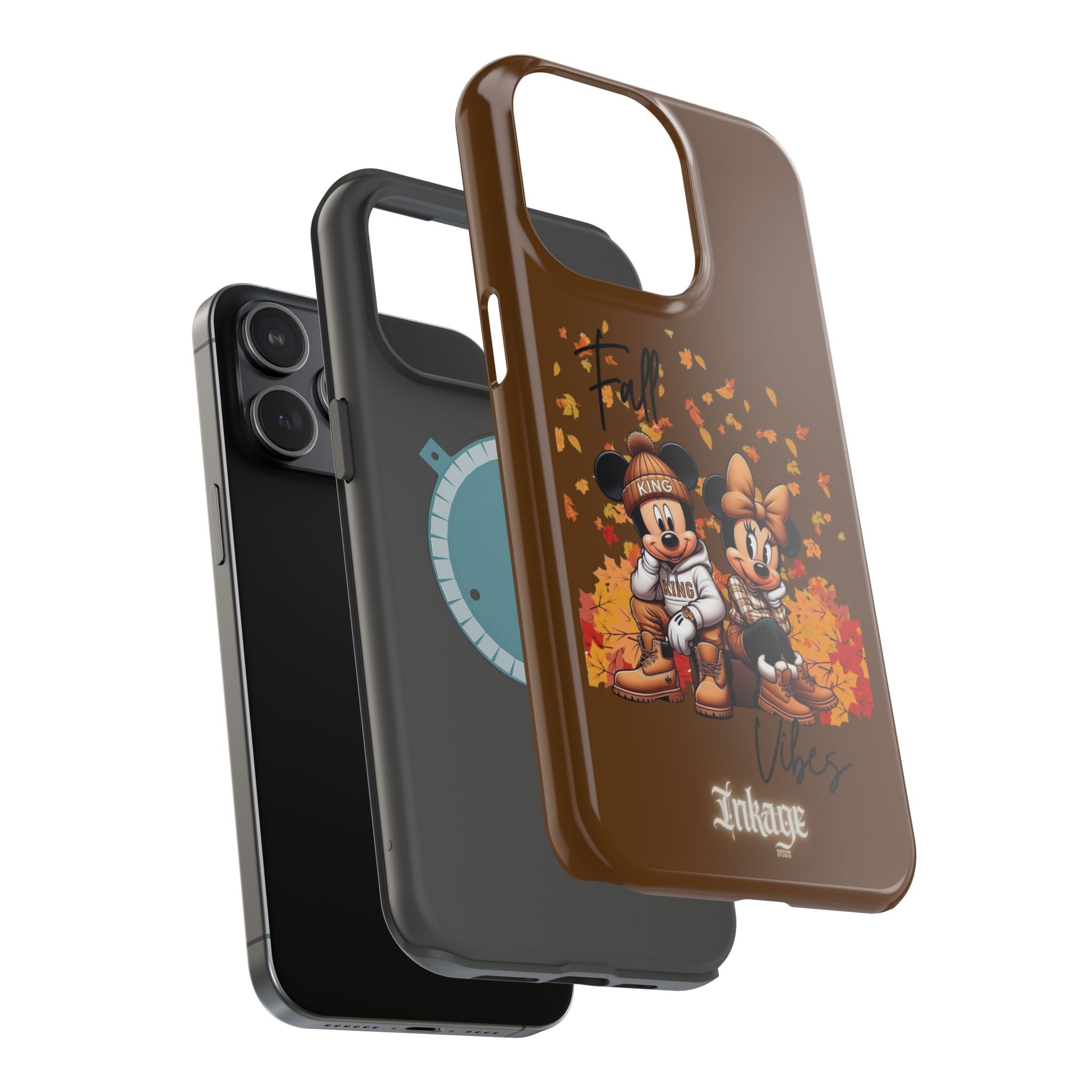 Mickey & Minnie Fall Vibes Magnetic iPhone Cases (Animation)
