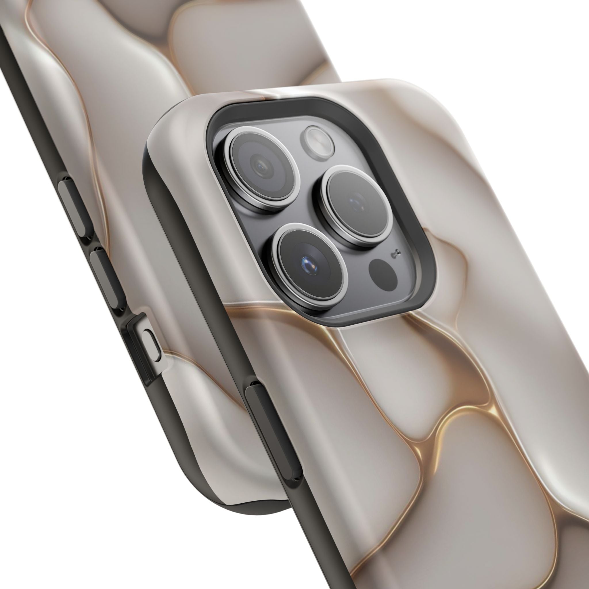 Golden Flow Magnetic Phone Cases (Minimal)