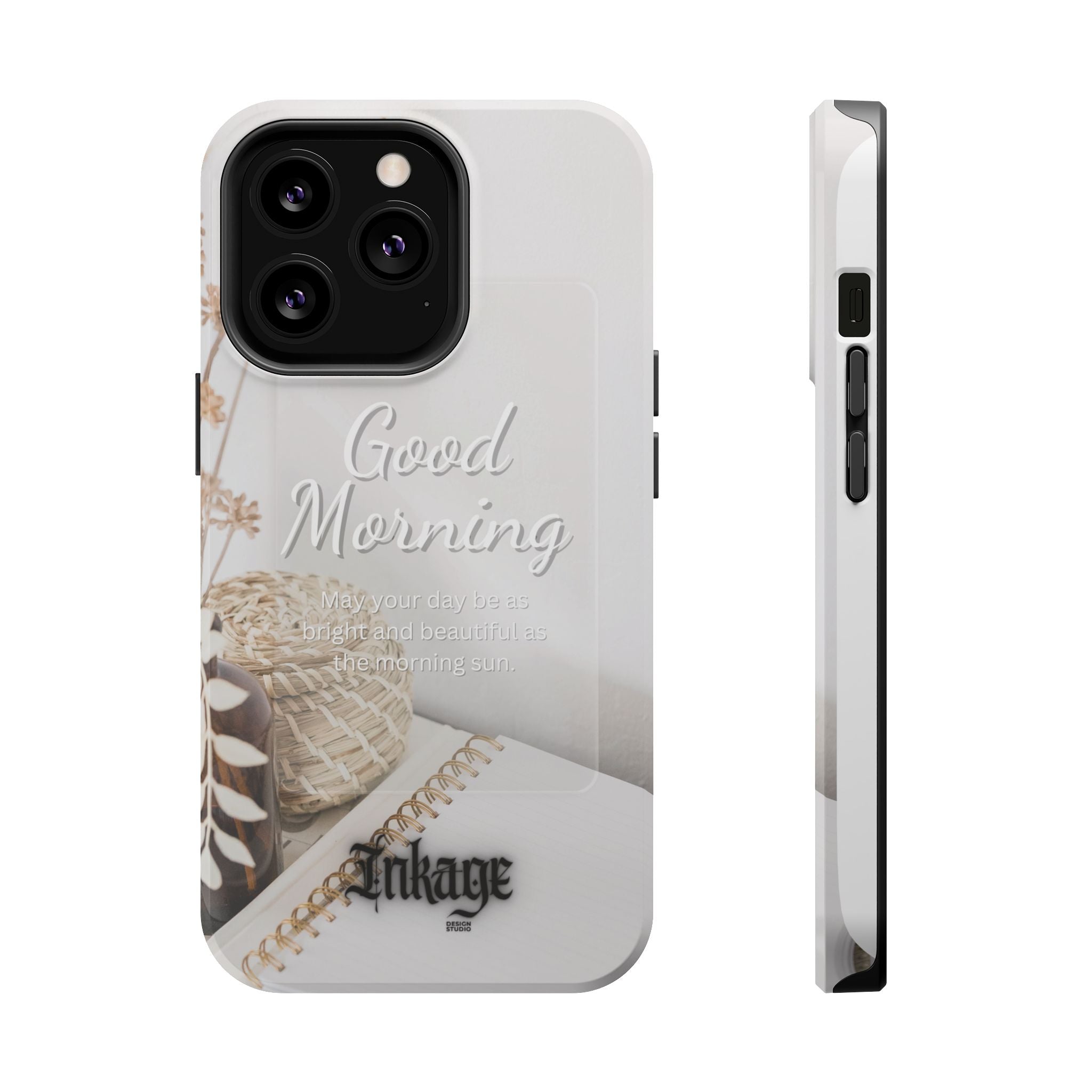 "Good Morning" Magnetic Phone Cases (Quote)