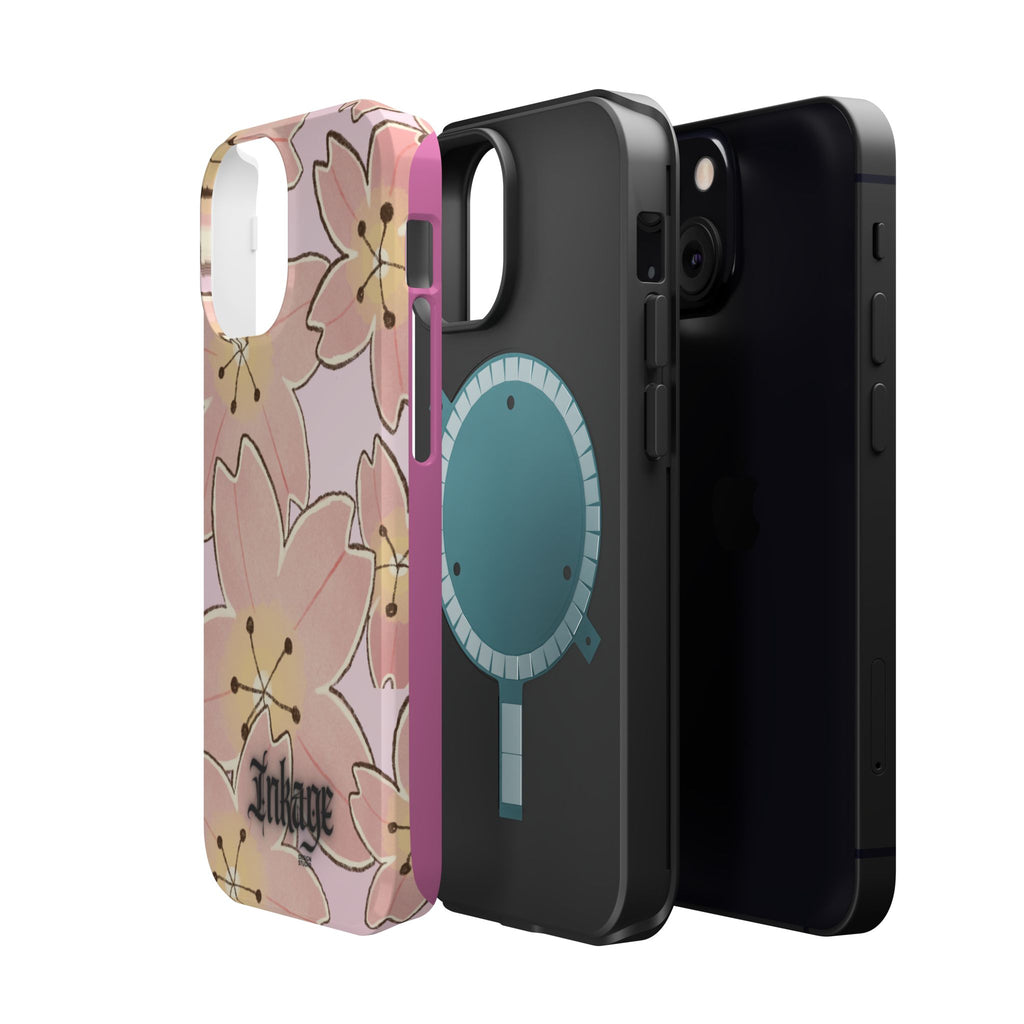Charming Floral Magnetic Phone Cases (Minimal)