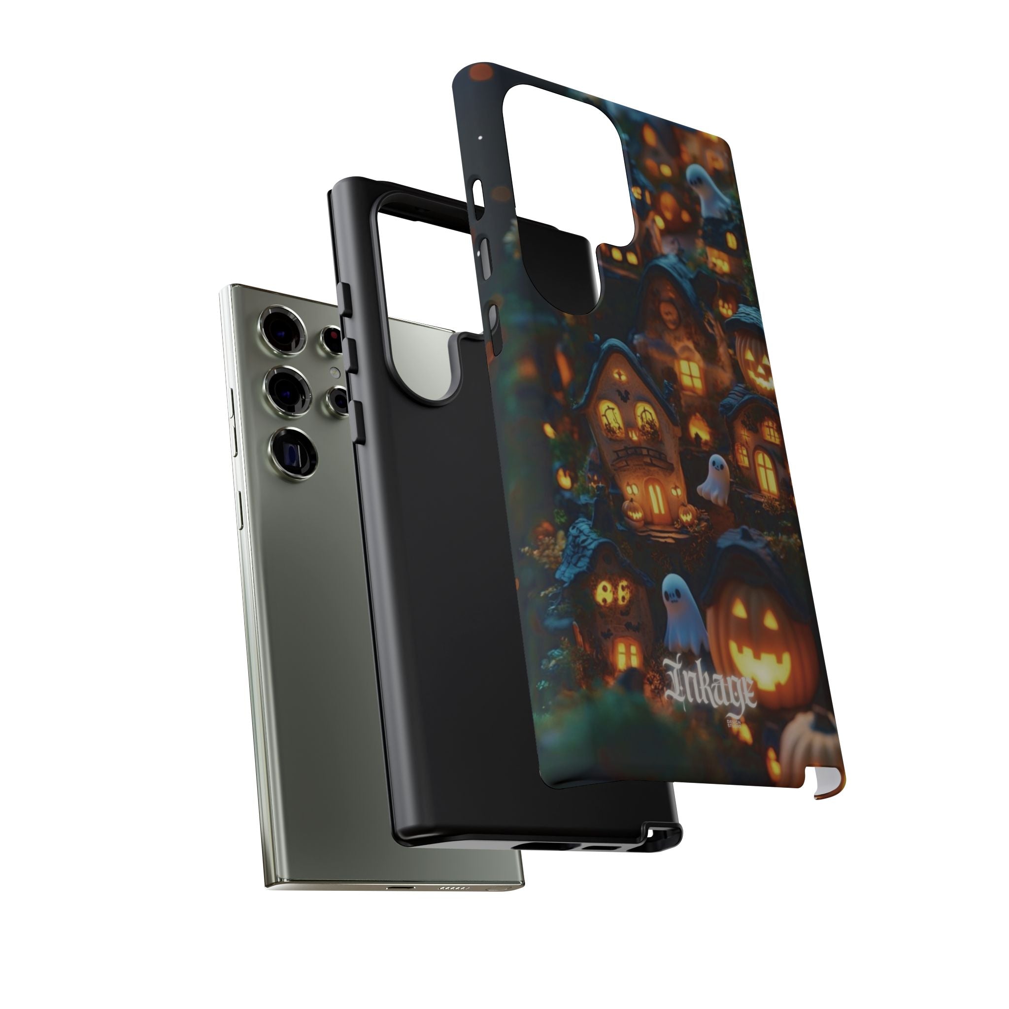 Spooky Pumpkin Village Tough Phone Cases (Season)