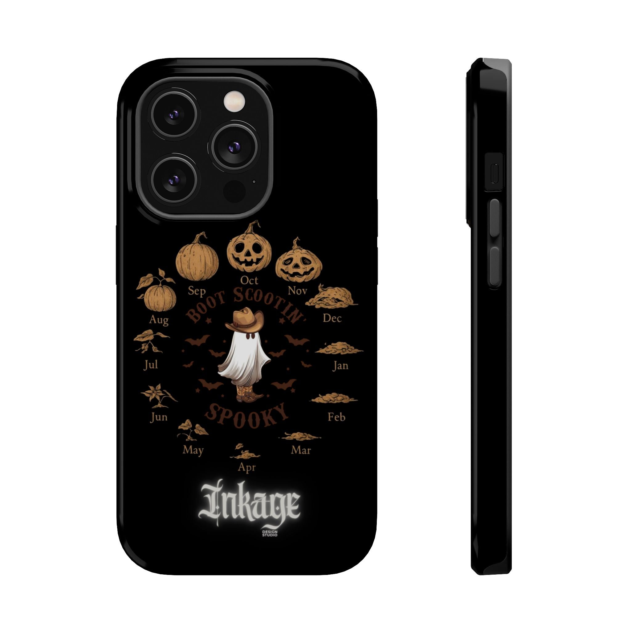 Spooky Boot Halloween Pumpkin Magnetic Phone Cases (Season)