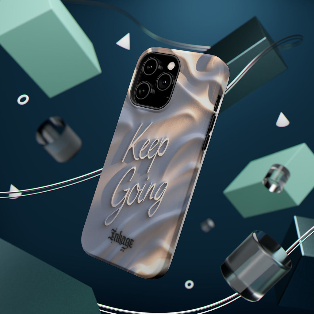 "Keep Going" Magnetic Phone Cases (Quote)