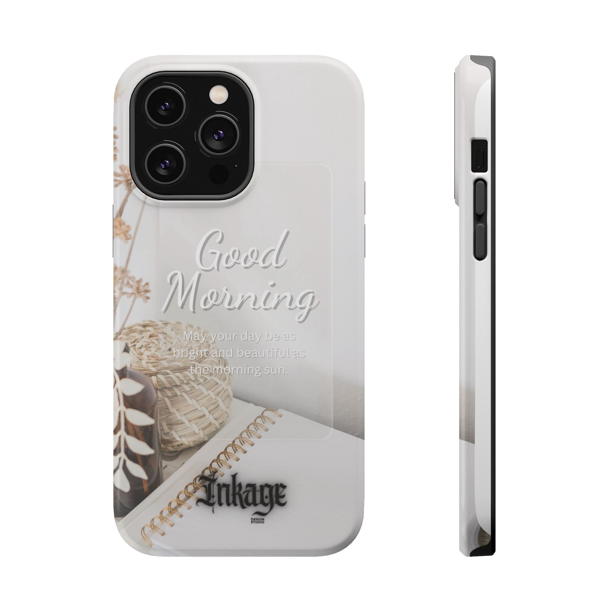 "Good Morning" Magnetic Phone Cases (Quote)