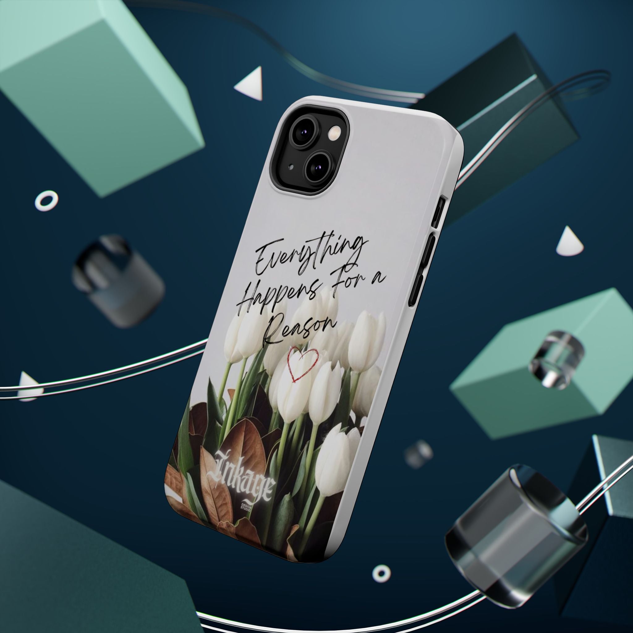 "Everything Happens for a Reason" Magnetic Phone Cases (Quote)
