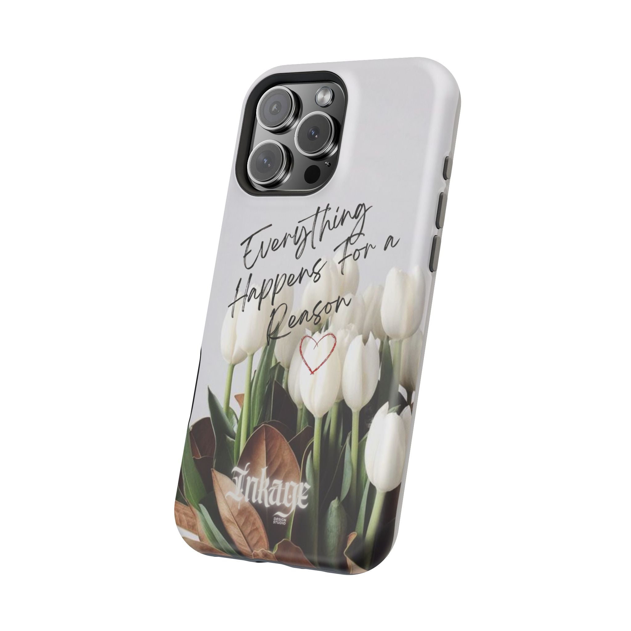 "Everything Happens for a Reason" Quote Magnetic Phone Cases