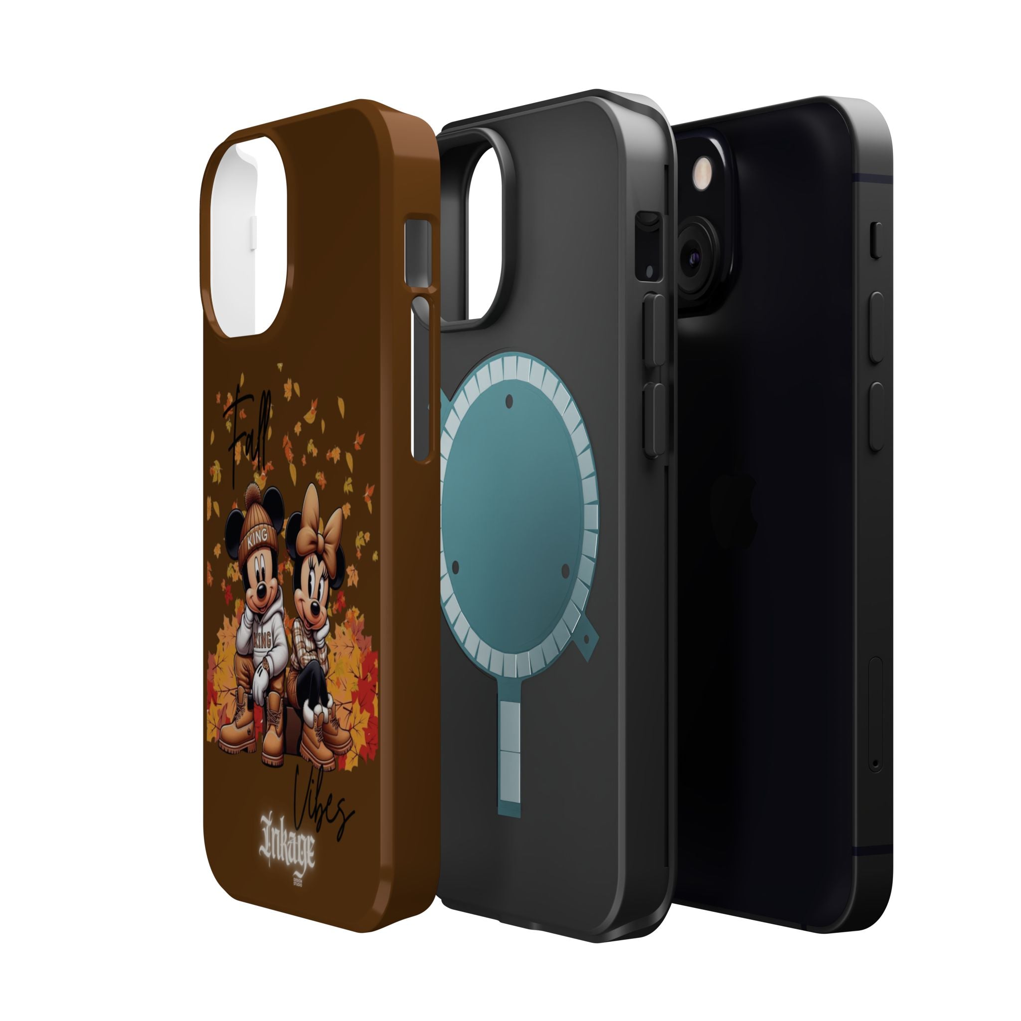 Mickey & Minnie Fall Vibes Magnetic iPhone Cases (Animation)
