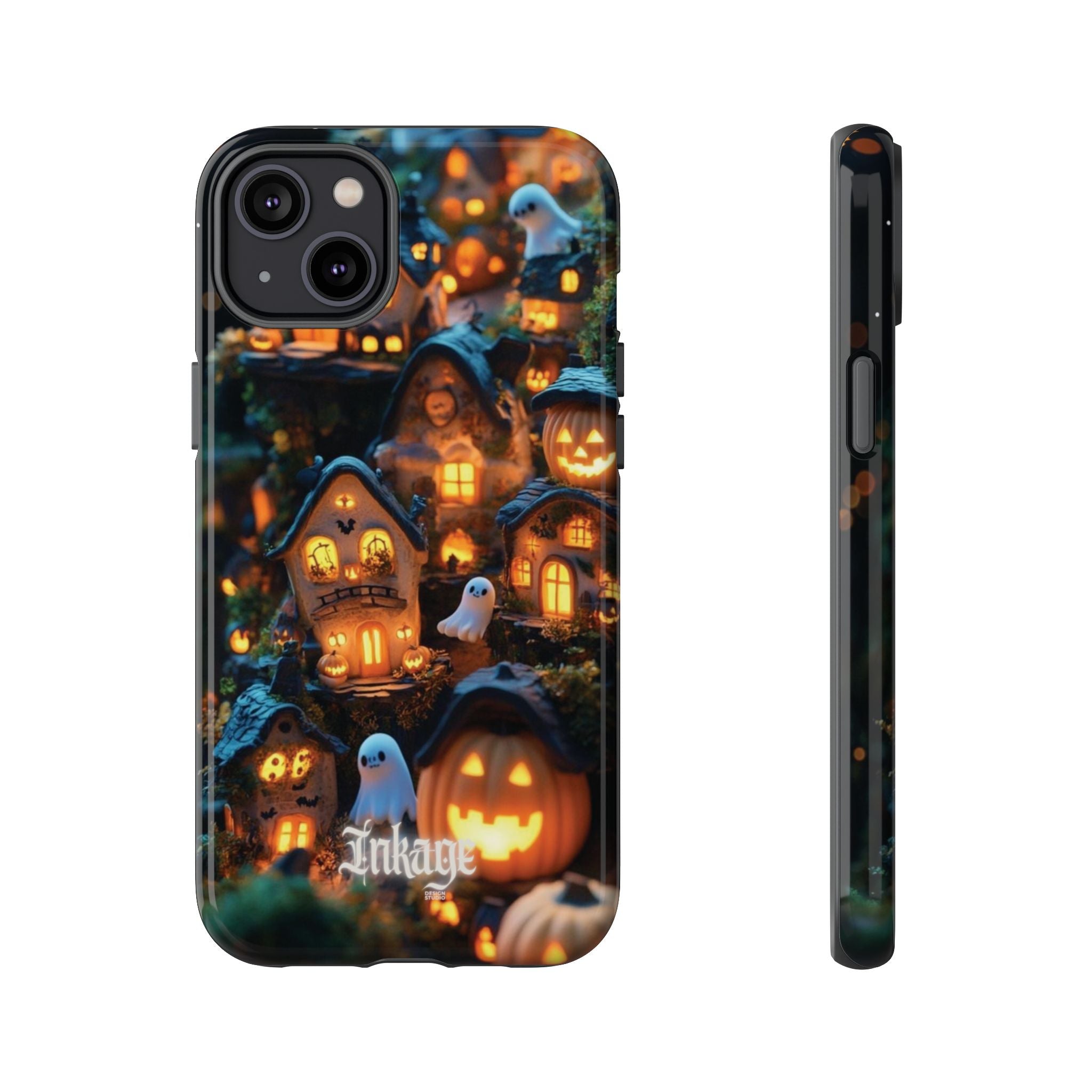 Spooky Pumpkin Village Tough Phone Cases (Season)