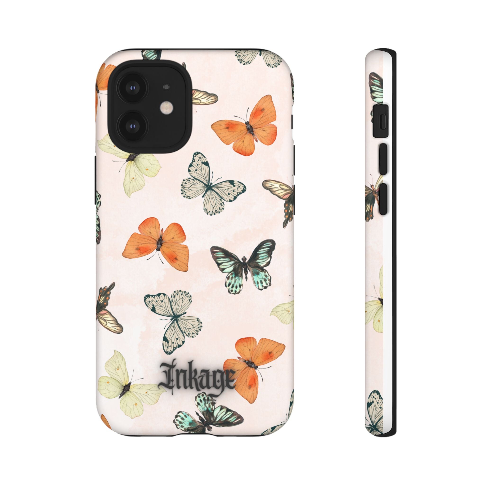 Color Butterfly Tough Phone Case (Minimal)