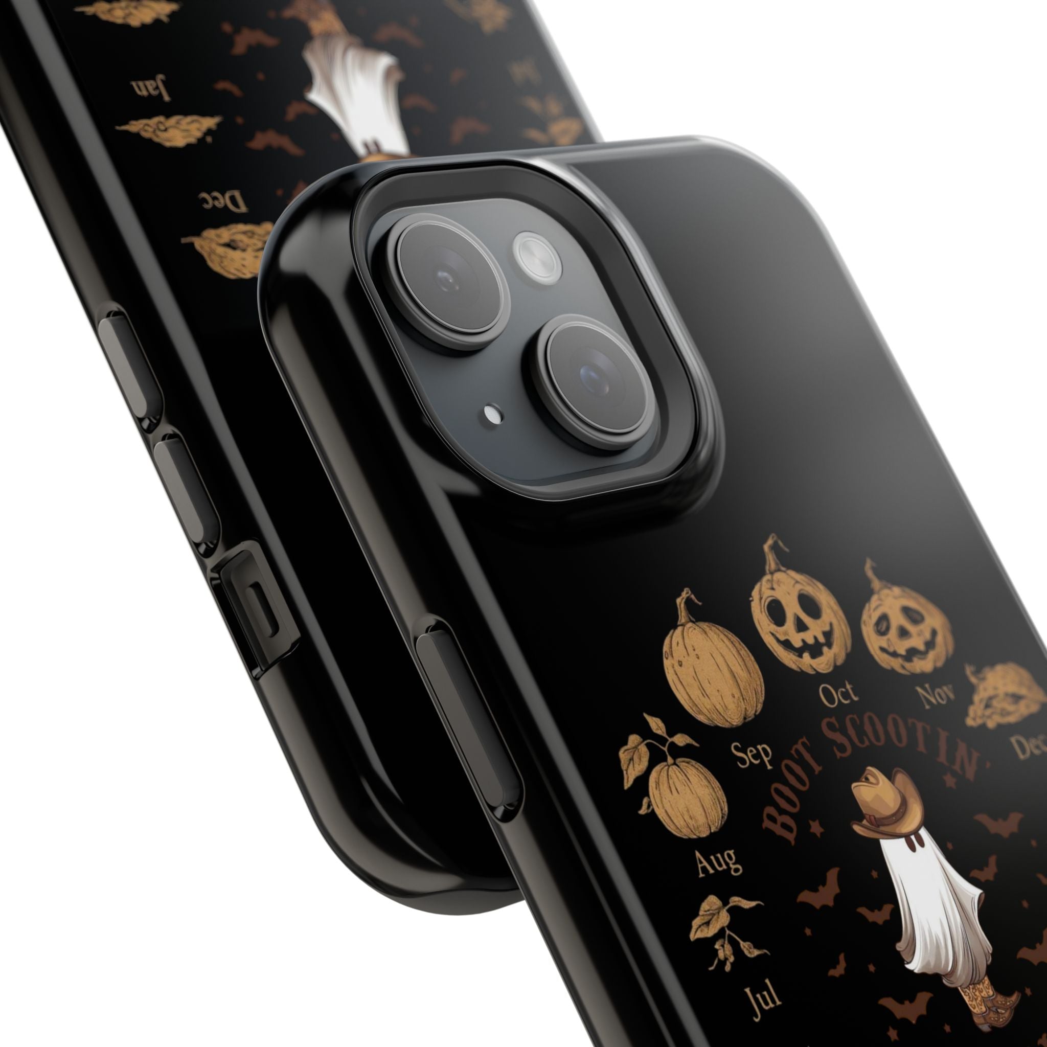 Spooky Boot Halloween Pumpkin Magnetic Phone Cases (Season)