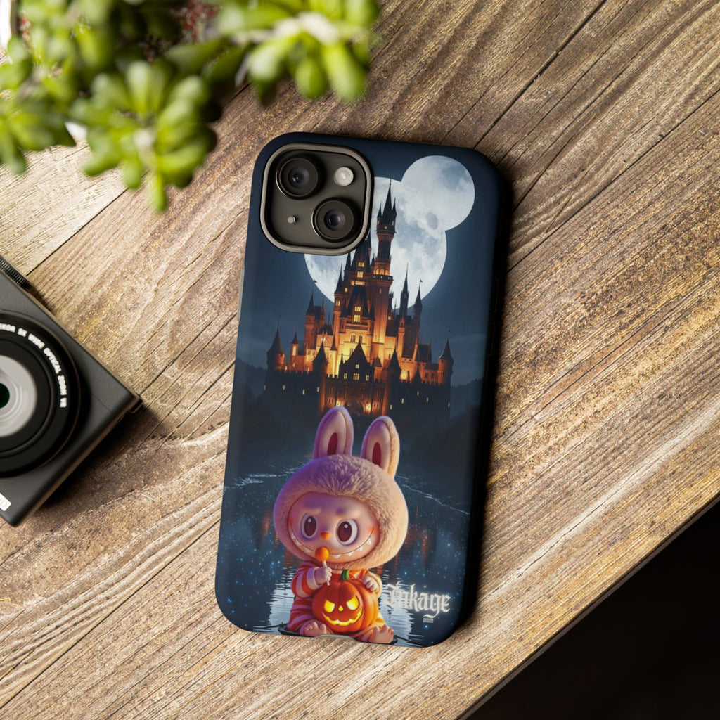 Labubu Halloween On Disney Boat Tough Phone Cases (Season, Animation)