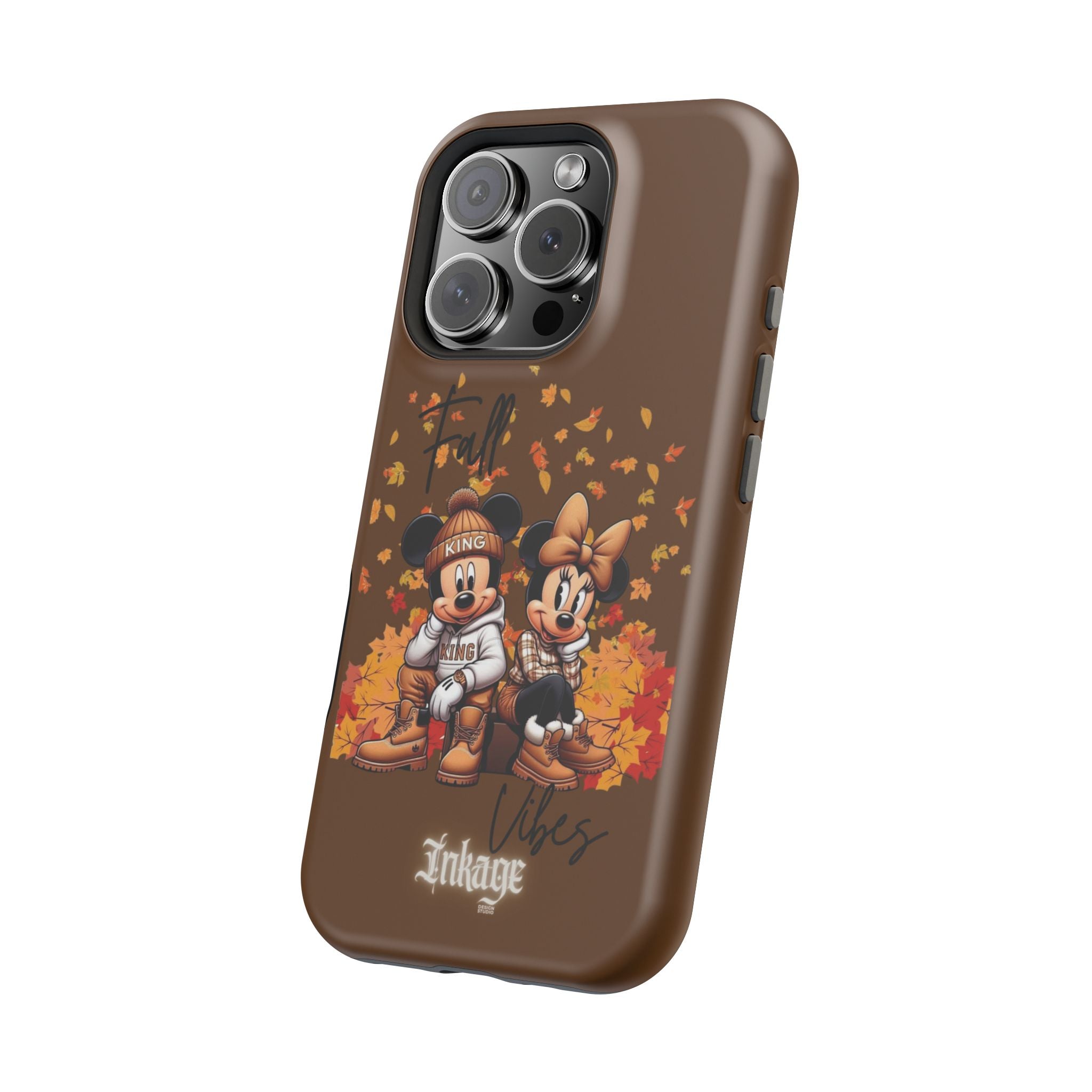 Mickey & Minnie Fall Vibes Magnetic iPhone Cases (Animation)