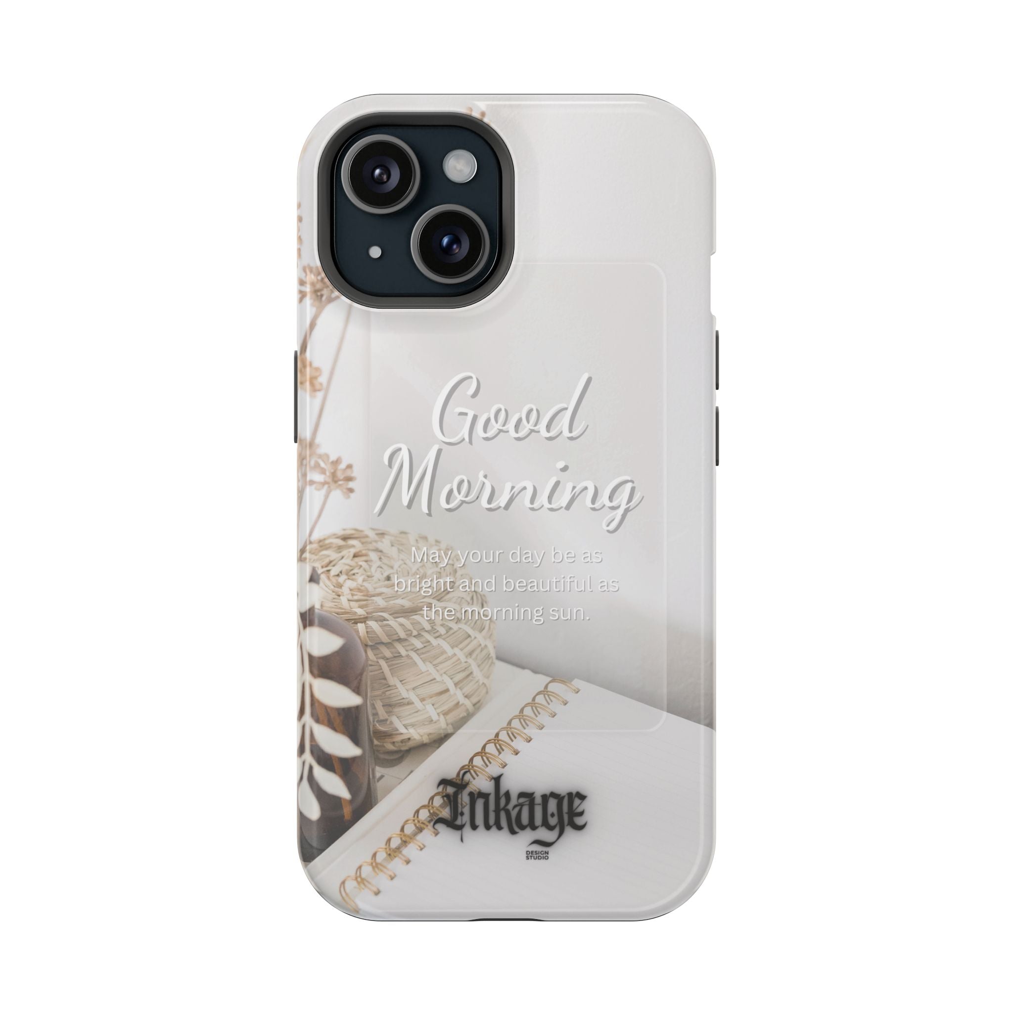 "Good Morning" Magnetic Phone Cases (Quote)