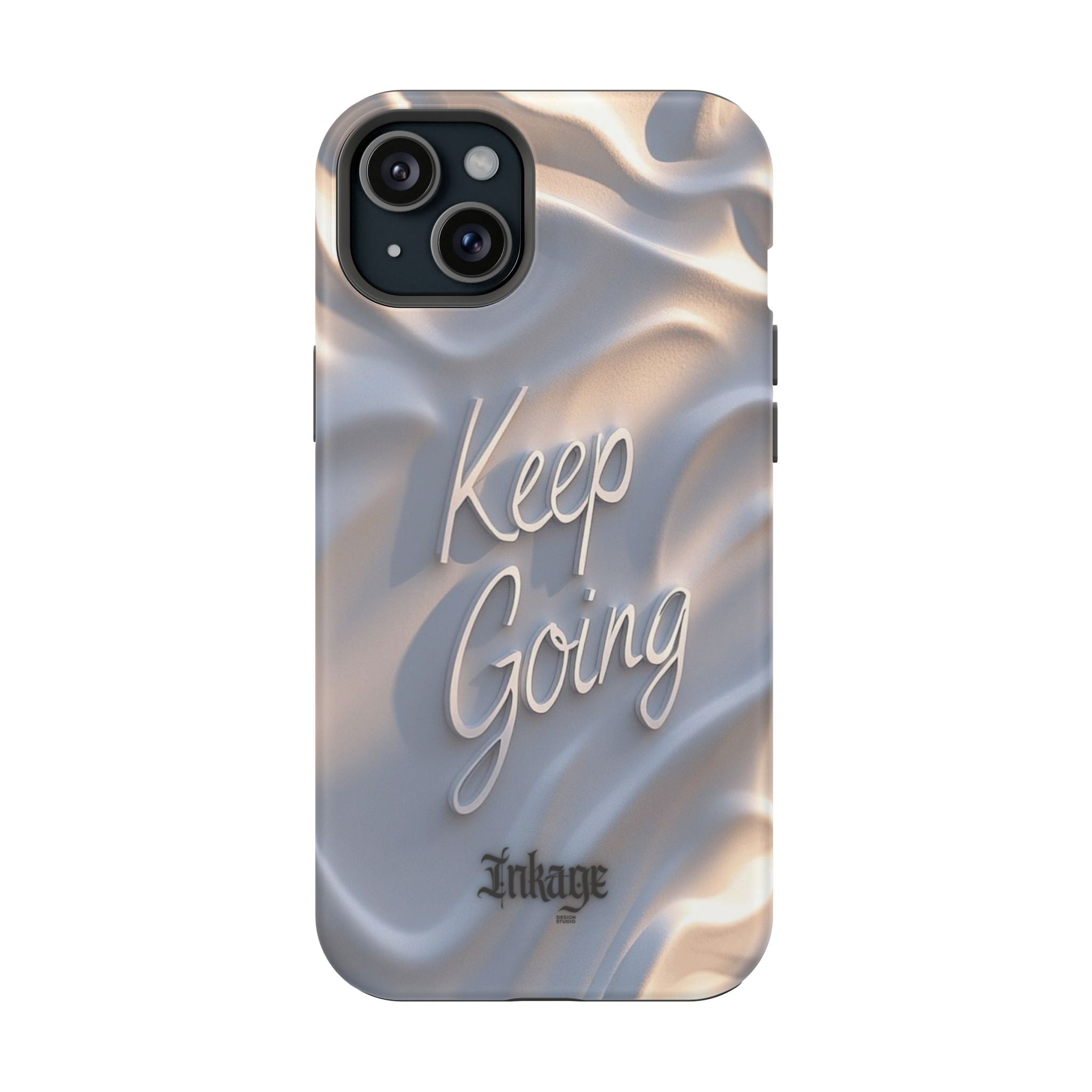 "Keep Going" Magnetic Phone Cases (Quote)