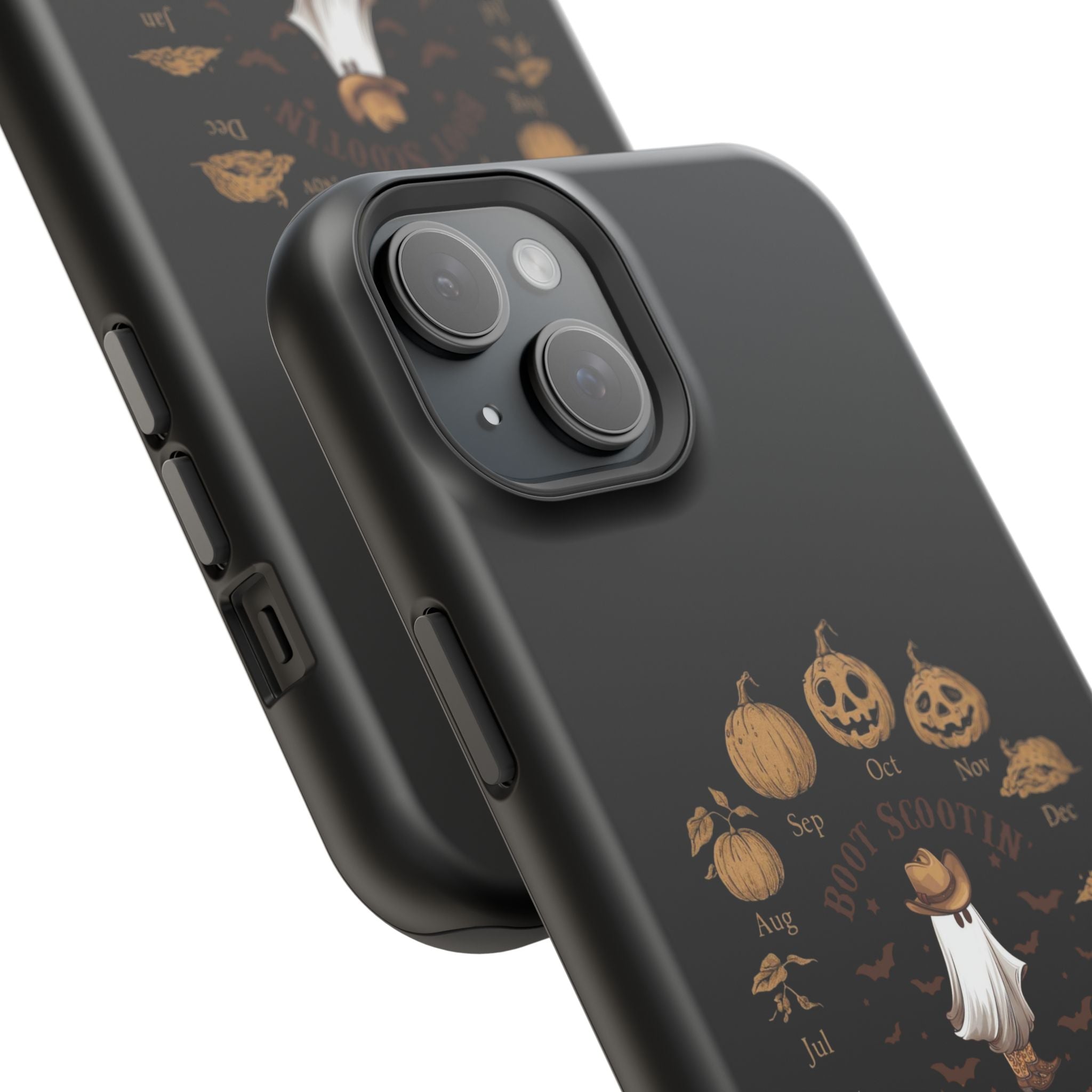 Spooky Boot Halloween Pumpkin Magnetic Phone Case (Season)