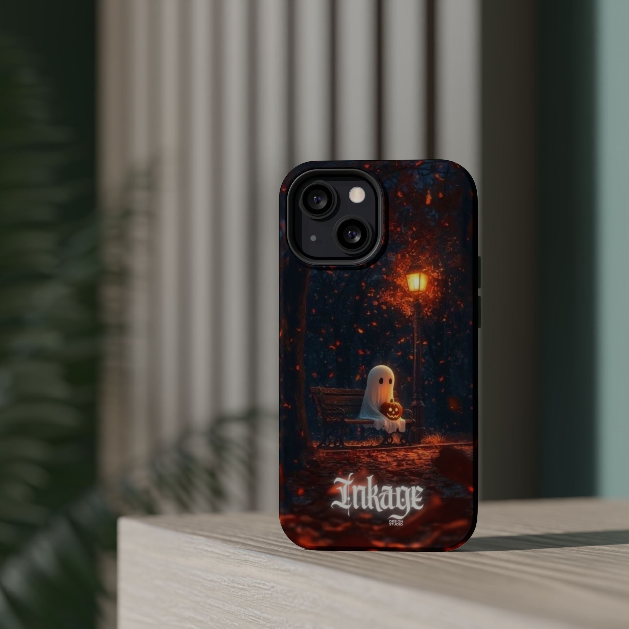 Lonely Ghost Halloween Magnetic Phone Cases (Season)
