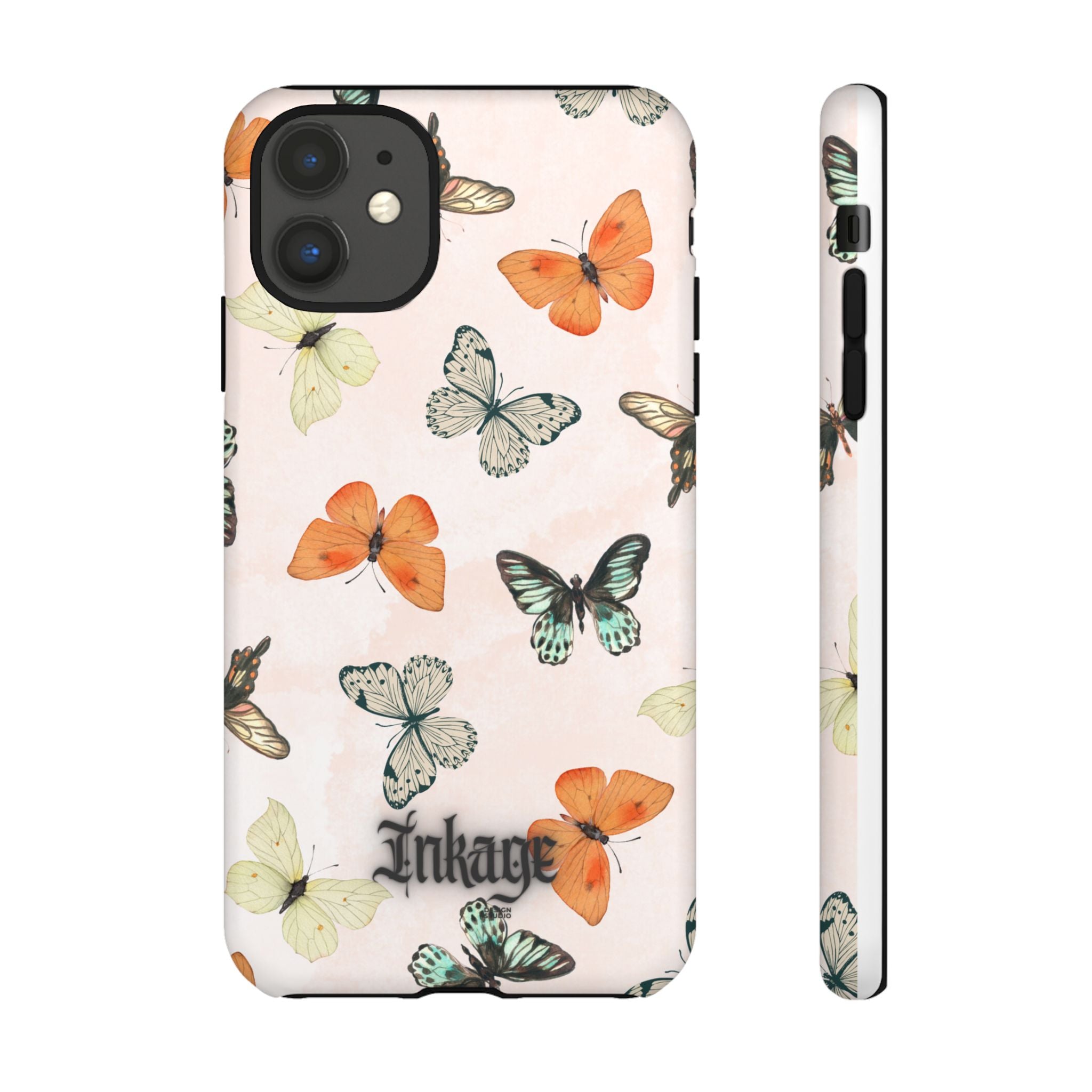 Color Butterfly Tough Phone Case (Minimal)