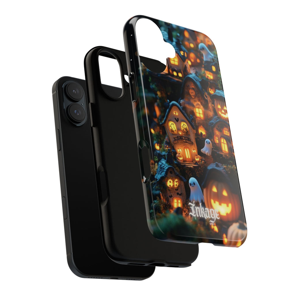 Spooky Pumpkin Village Tough Phone Cases (Season)