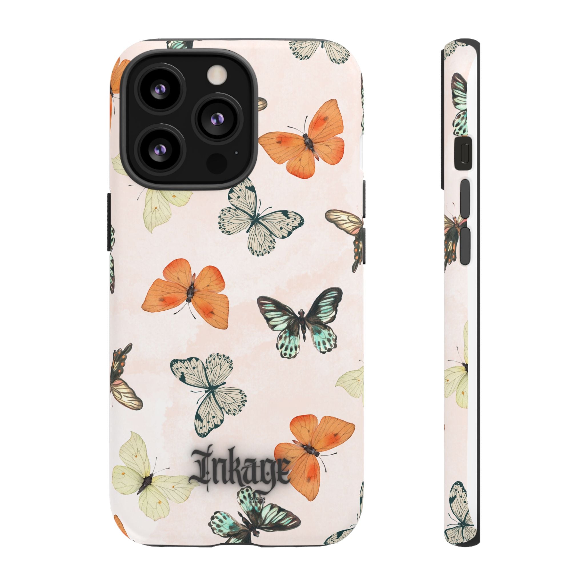 Color Butterfly Tough Phone Case (Minimal)