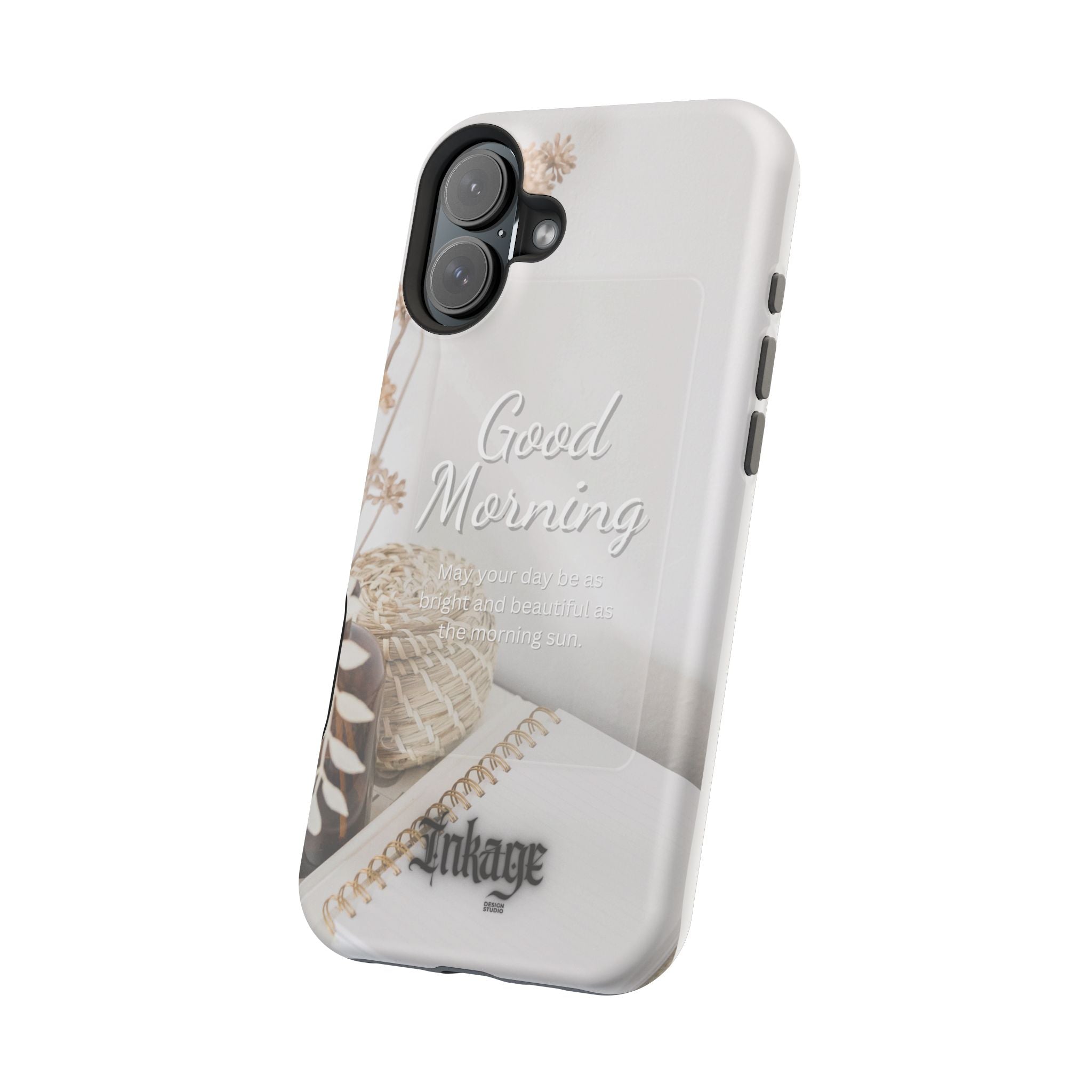 "Good Morning" Magnetic Phone Cases (Quote)