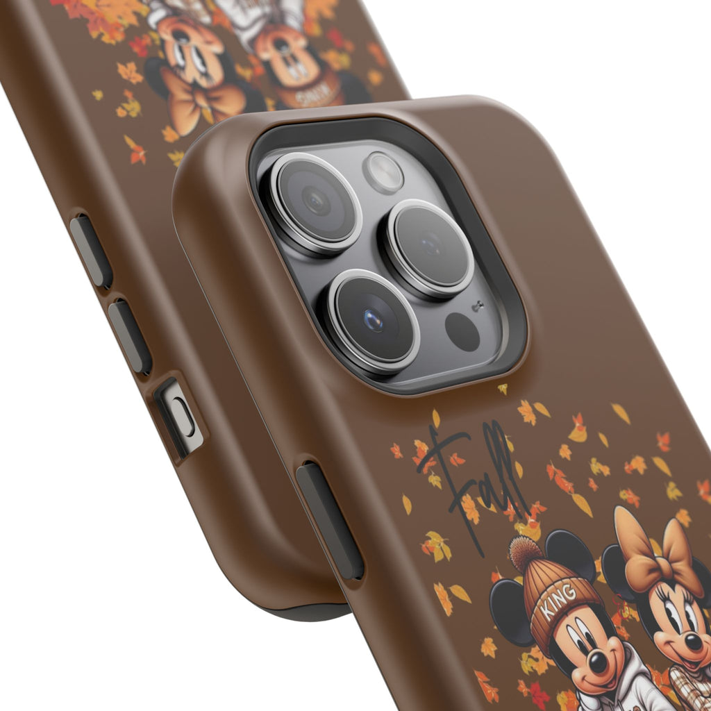 Mickey & Minnie Fall Vibes Magnetic iPhone Cases (Animation)