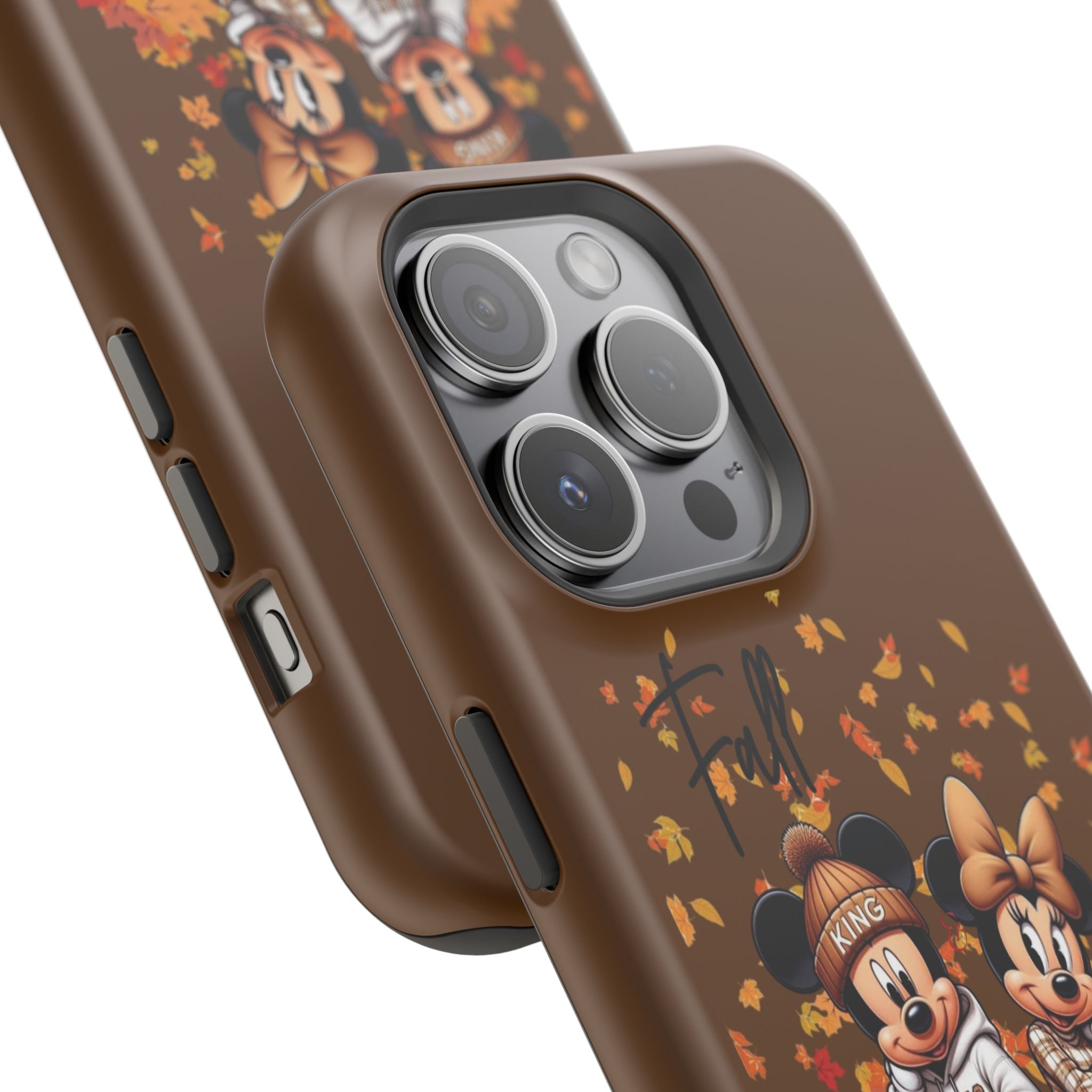 Mickey & Minnie Fall Vibes Magnetic iPhone Cases (Animation)