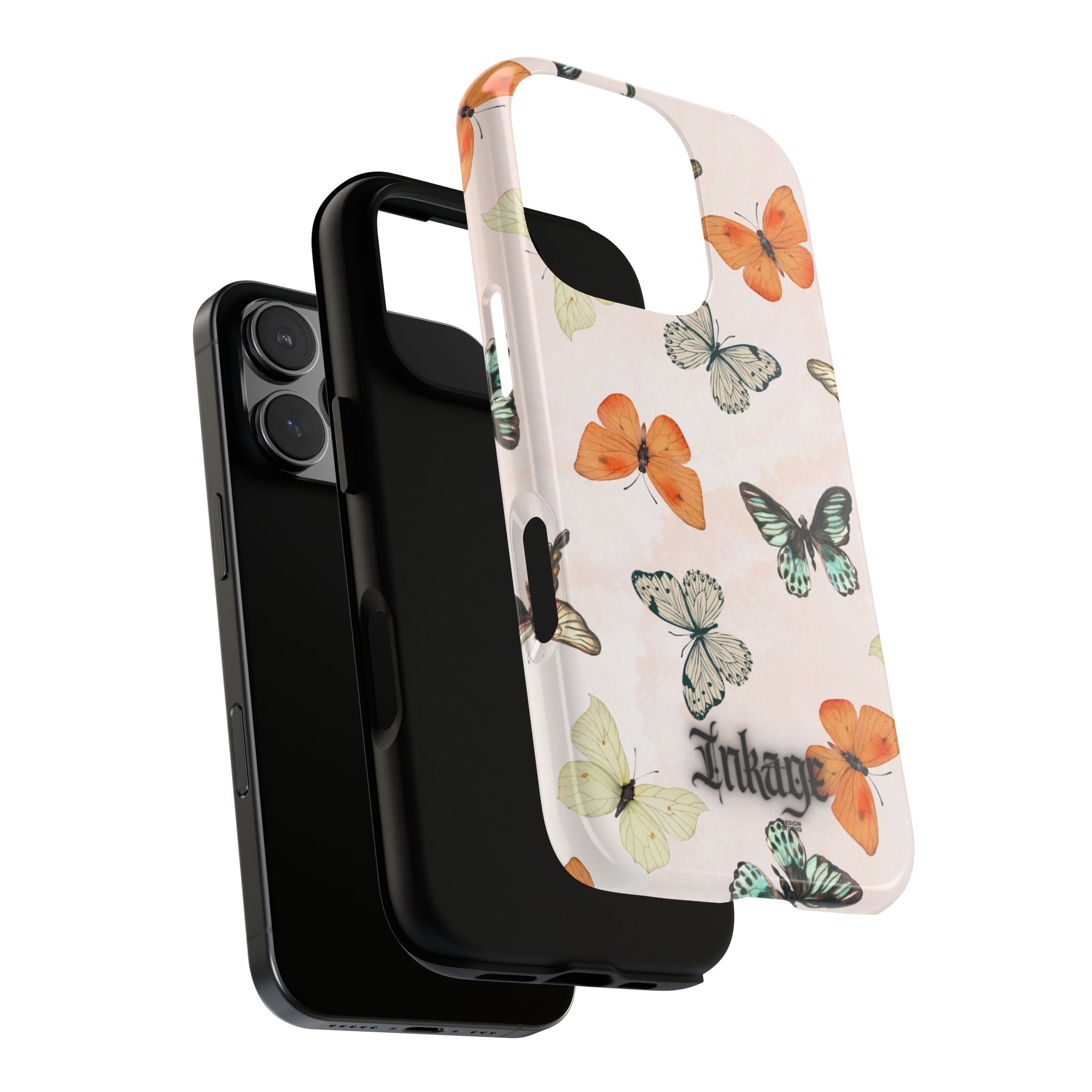 Color Butterfly Tough Phone Case