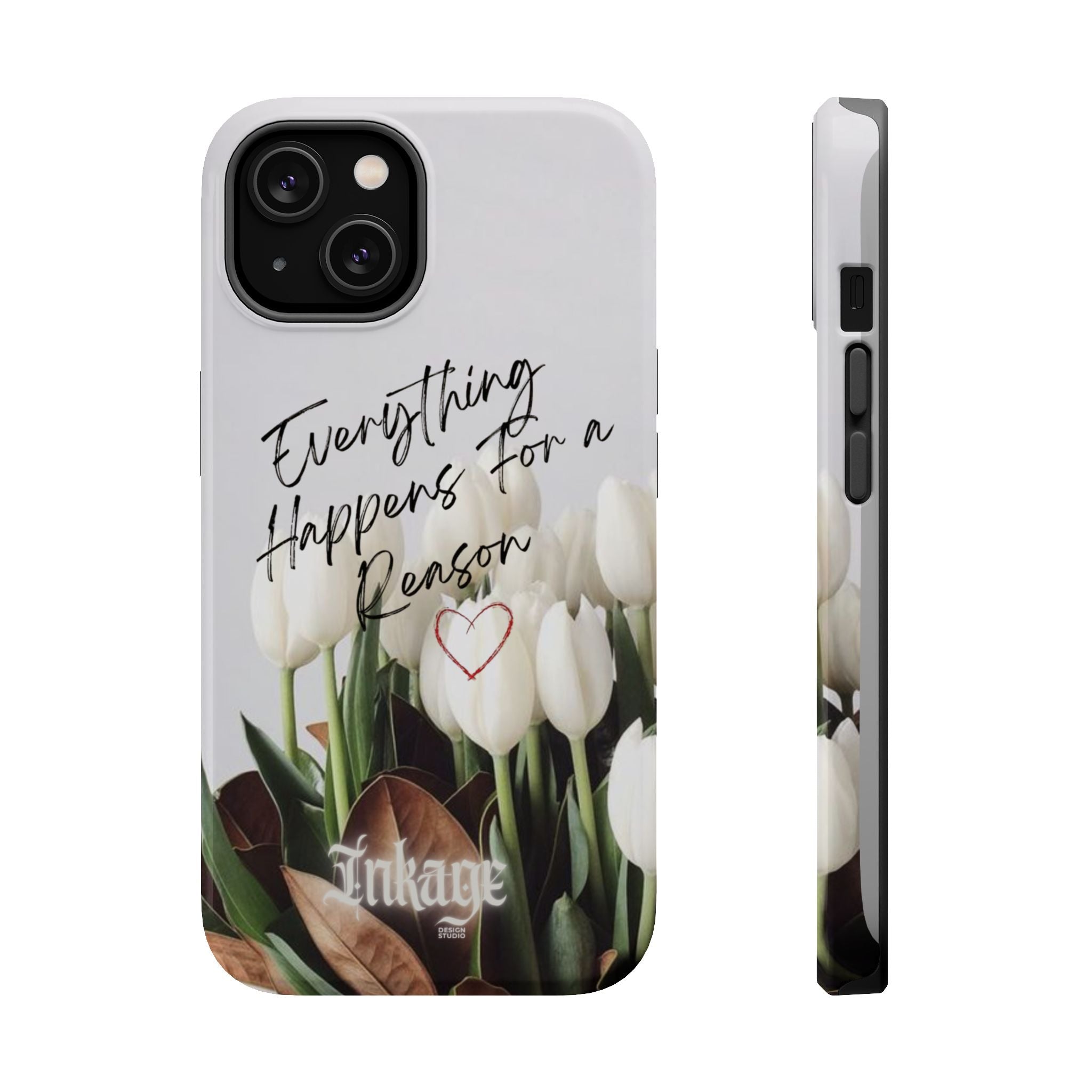 "Everything Happens for a Reason" Quote Magnetic Phone Cases