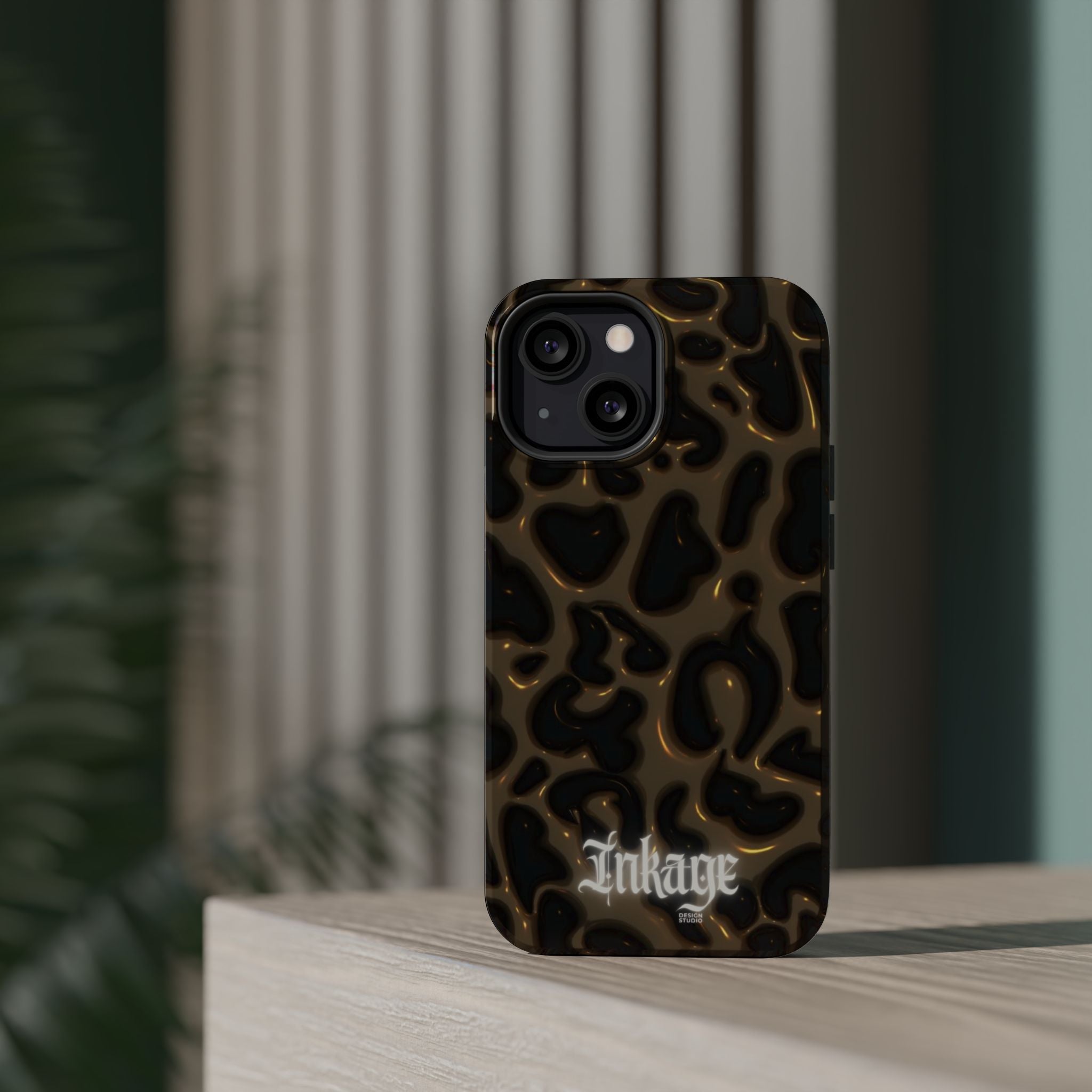 Leopard Print Magnetic Phone Cases (Minimal)