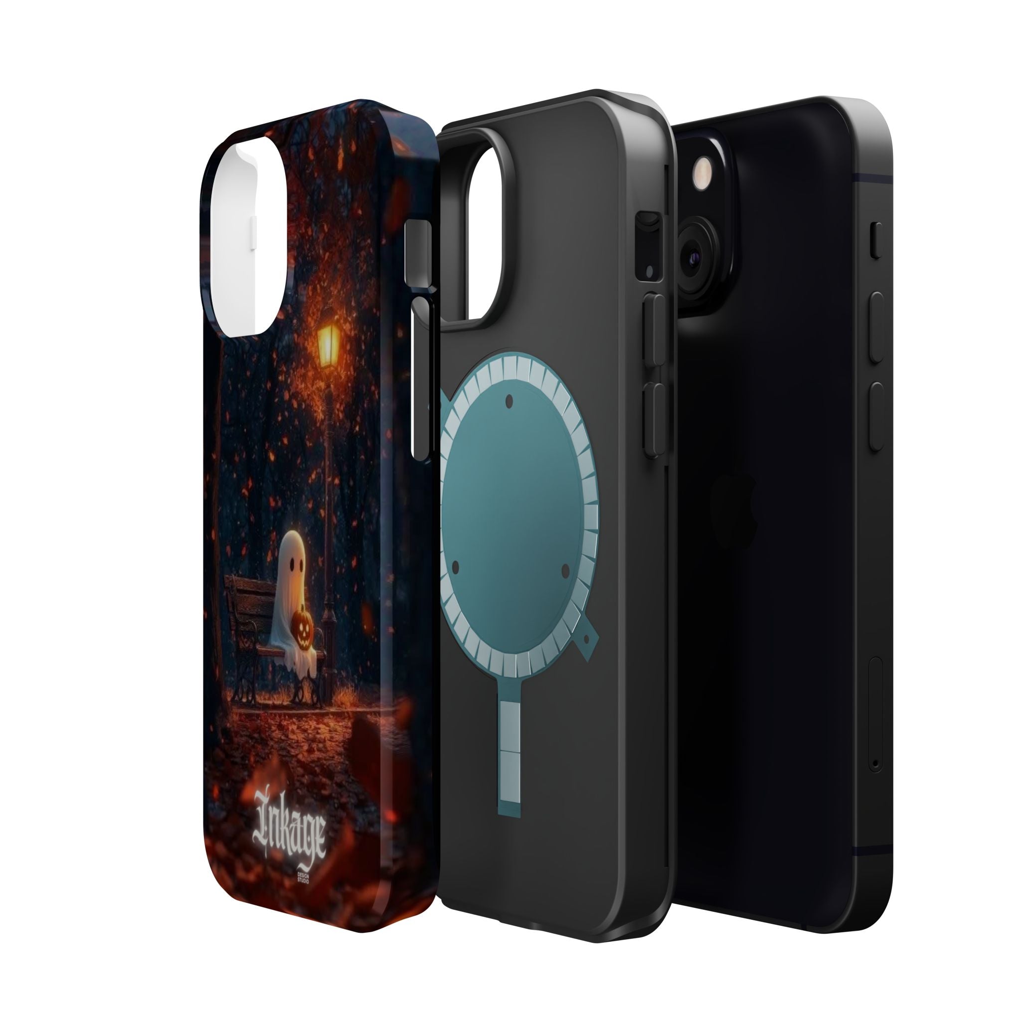 Lonely Ghost Halloween Magnetic Phone Cases (Season)