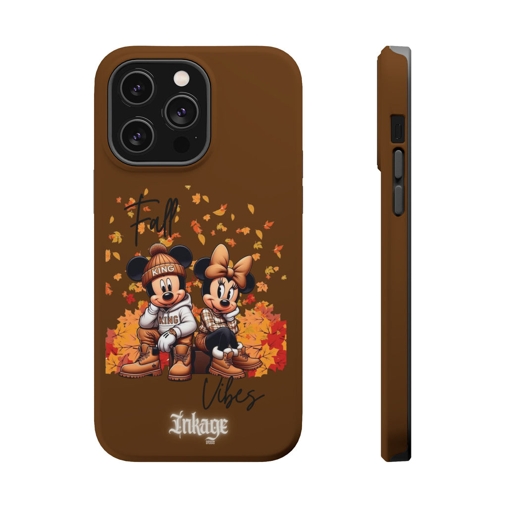 Mickey & Minnie Fall Vibes Magnetic iPhone Cases (Animation)