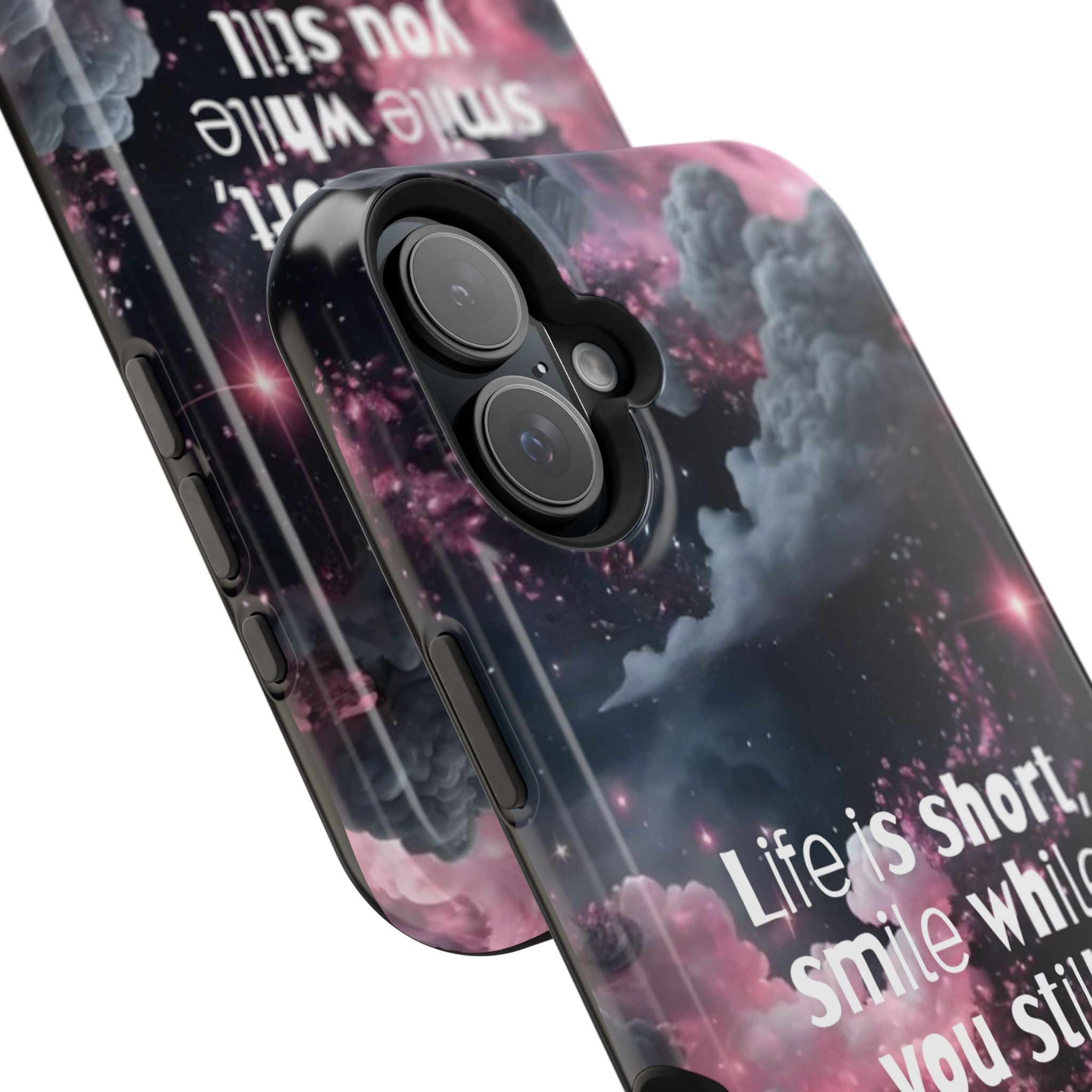 “Life is Short, Smile While You Still Have Teeth” Magnetic Phone Cases