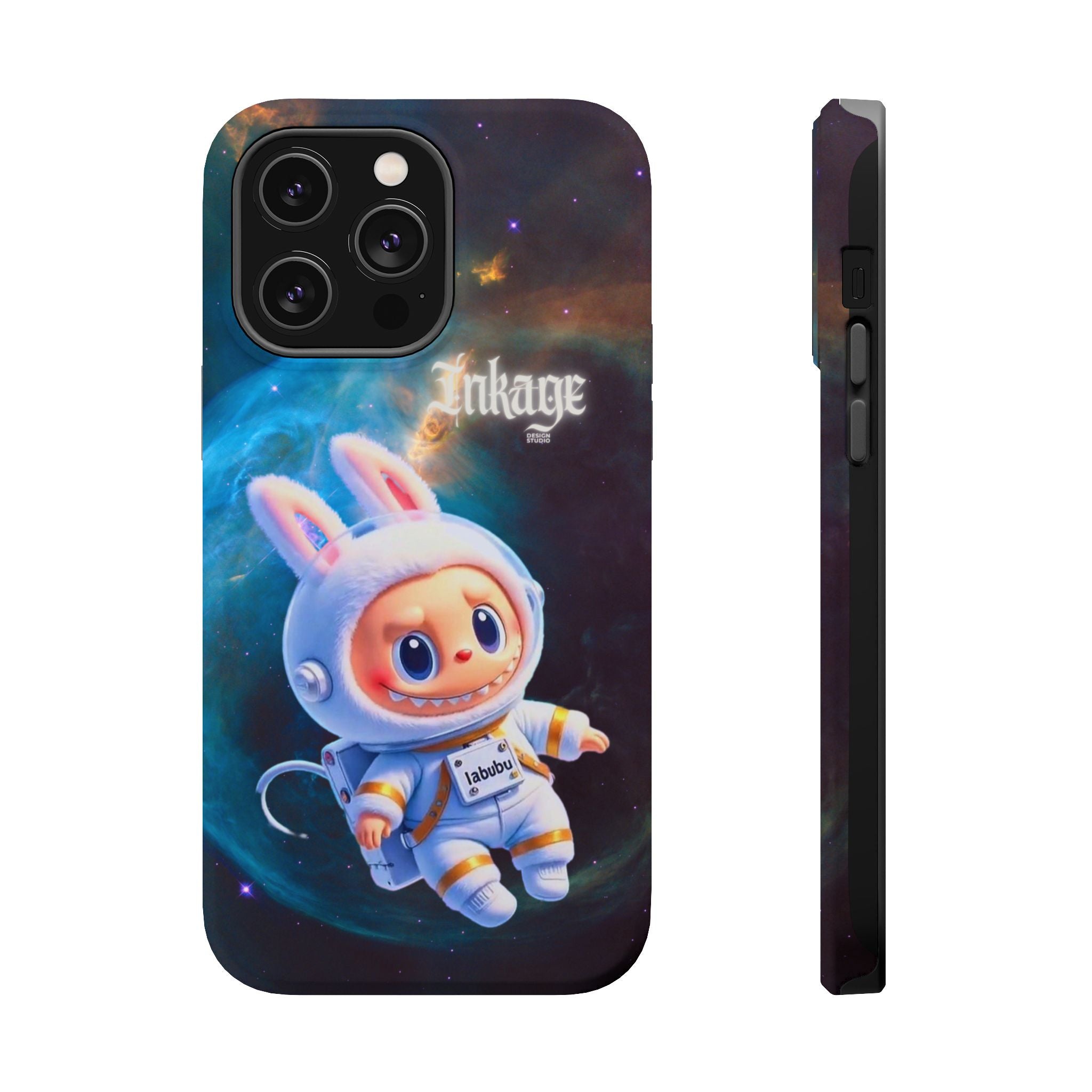 Labubu Astronaut Magnetic Phone Cases (Animation)