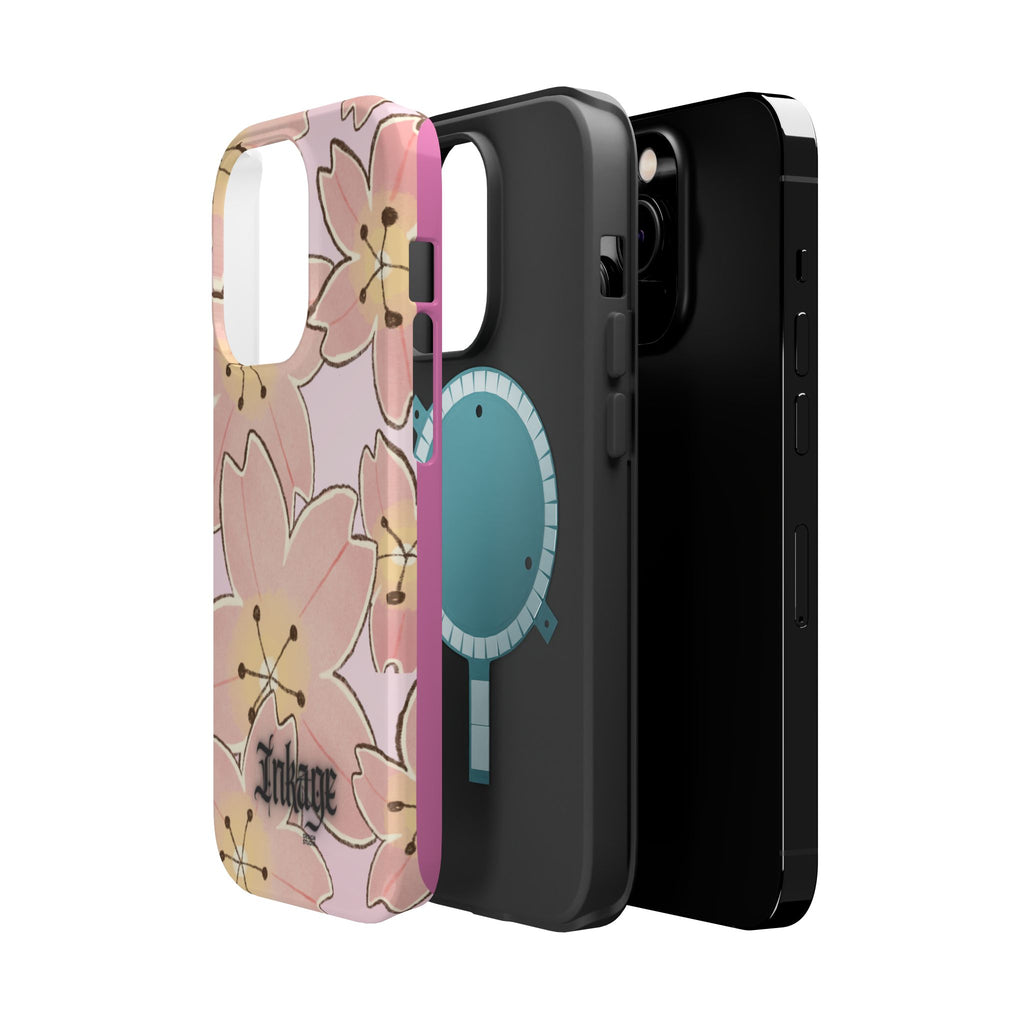 Charming Floral Magnetic Phone Cases (Minimal)