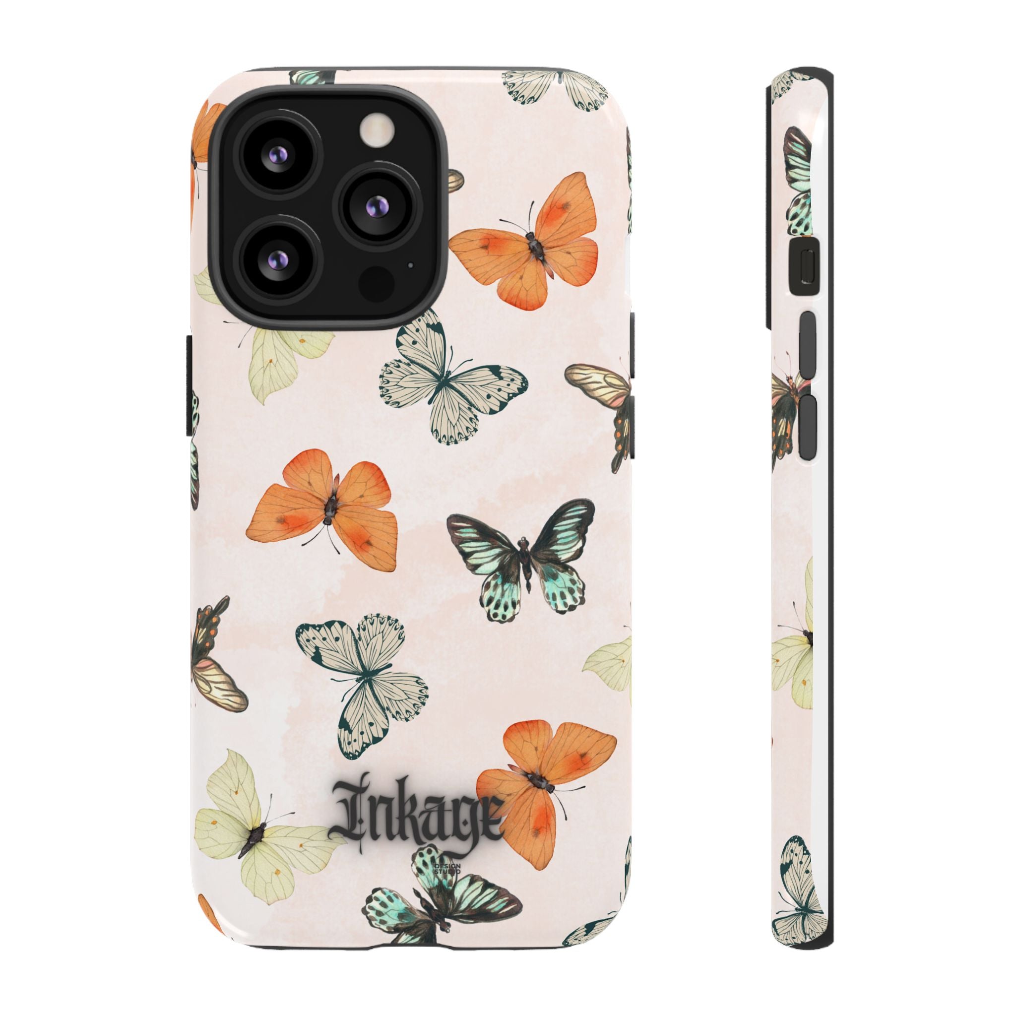 Color Butterfly Tough Phone Case (Minimal)