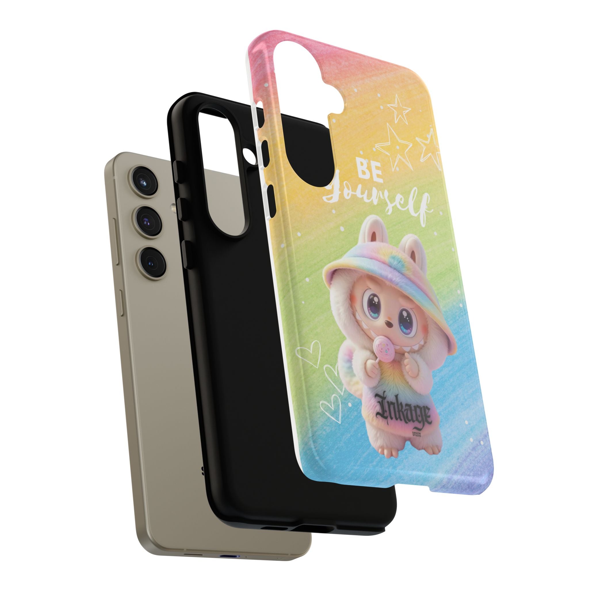 "Be Yourself" Quote Tough Phone Cases (Animation)