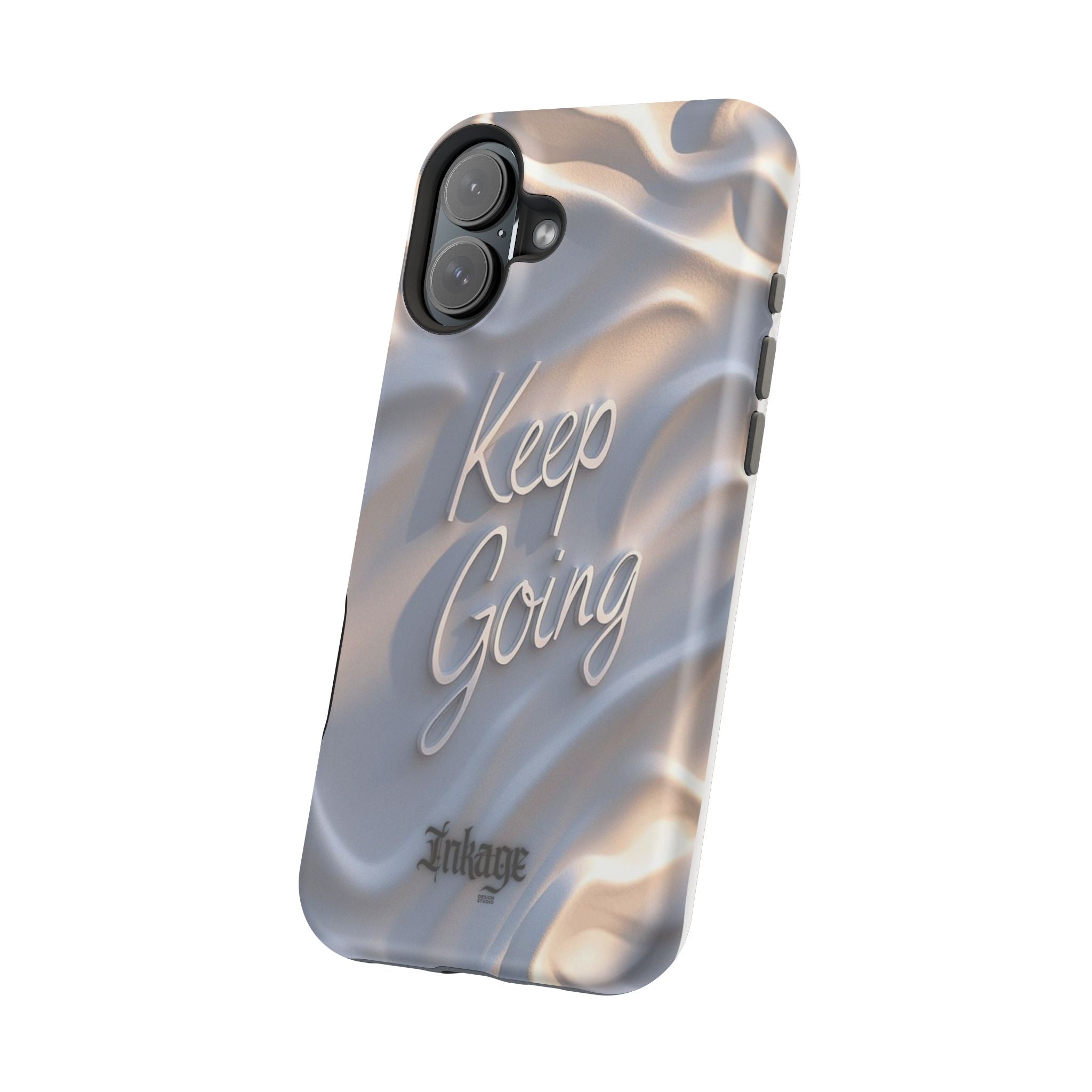 "Keep Going" Magnetic Phone Cases (Quote)