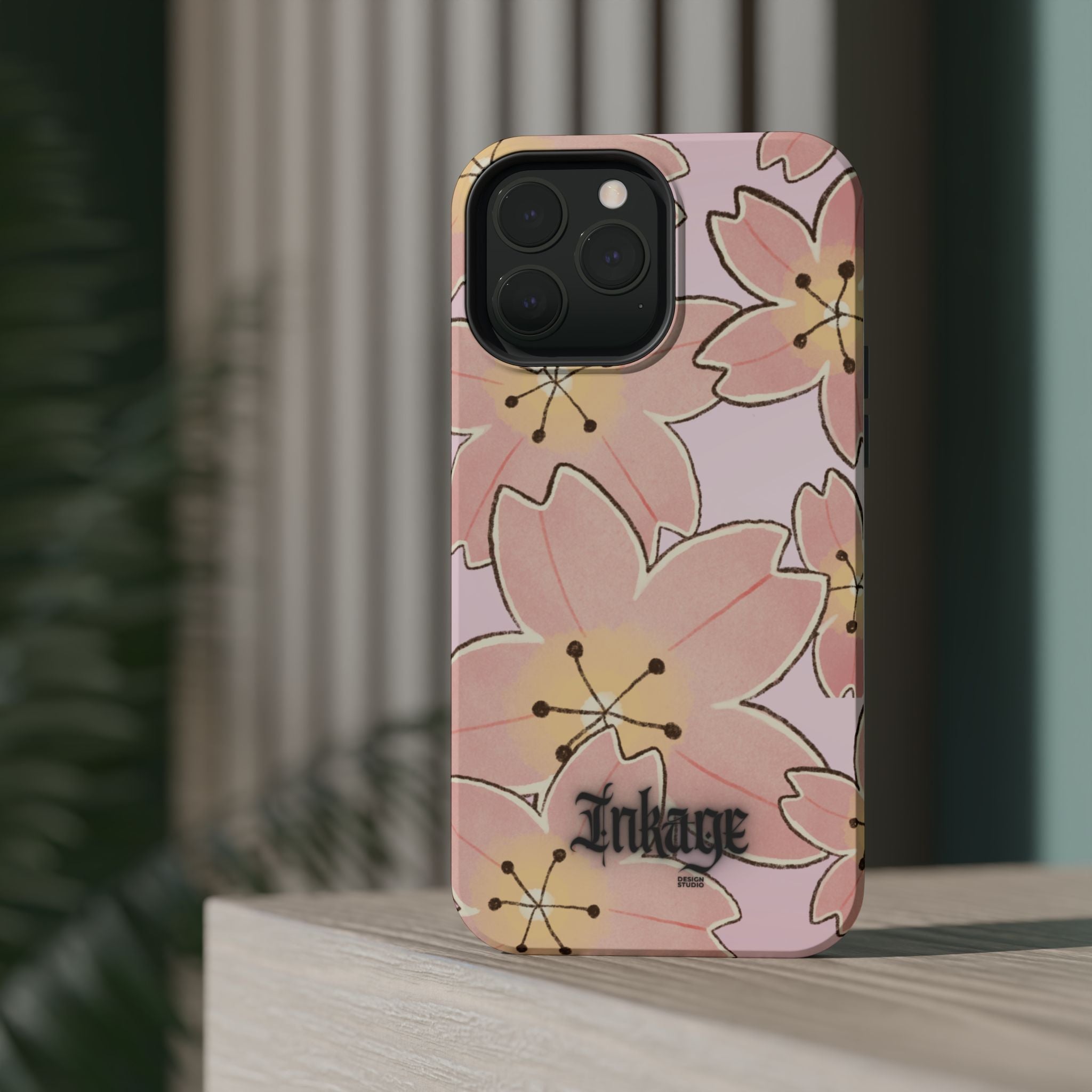 Charming Floral Magnetic Phone Cases (Minimal)