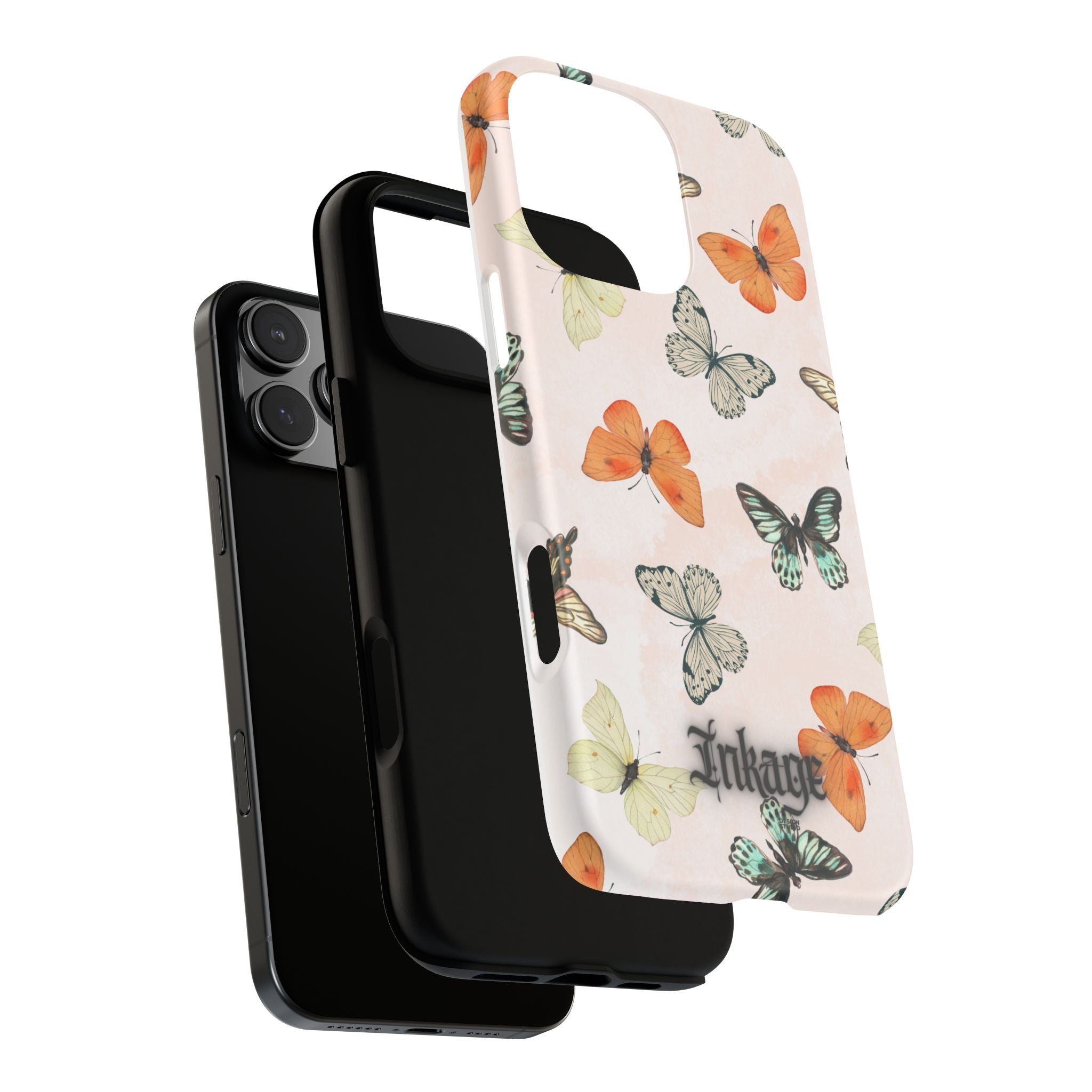 Color Butterfly Tough Phone Case (Minimal)