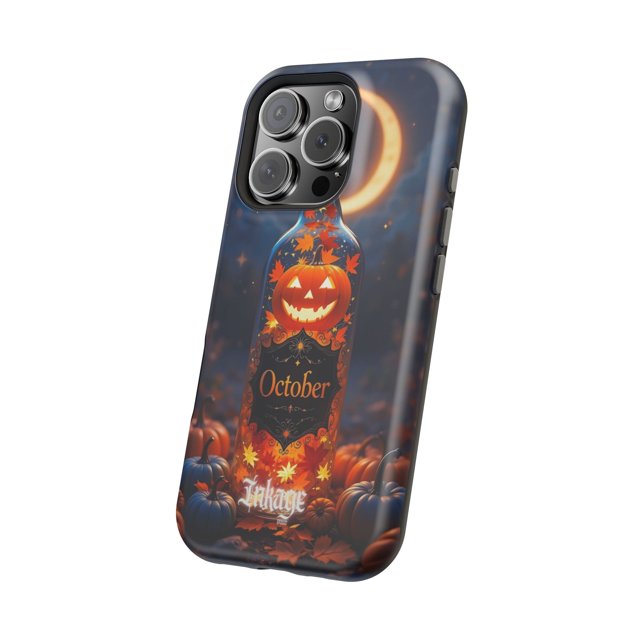 October Glass Bottle Magnetic Phone Cases (Season)