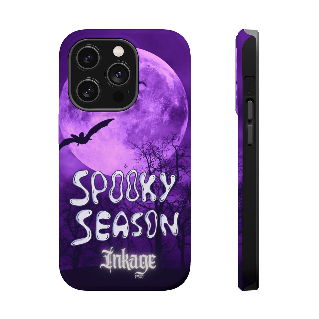 Purple Spooky Season Magnetic Phone Cases (Season)