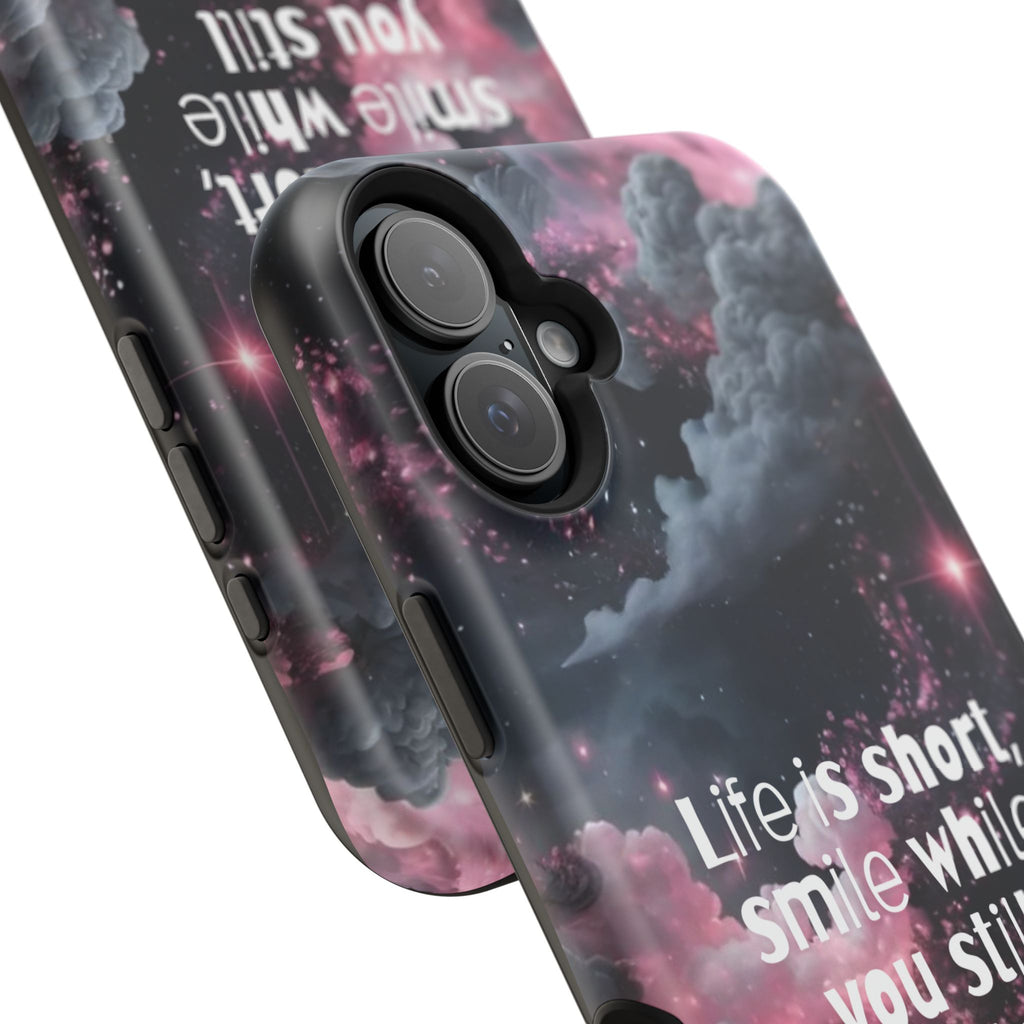 “Life is Short, Smile While You Still Have Teeth” Magnetic Phone Cases